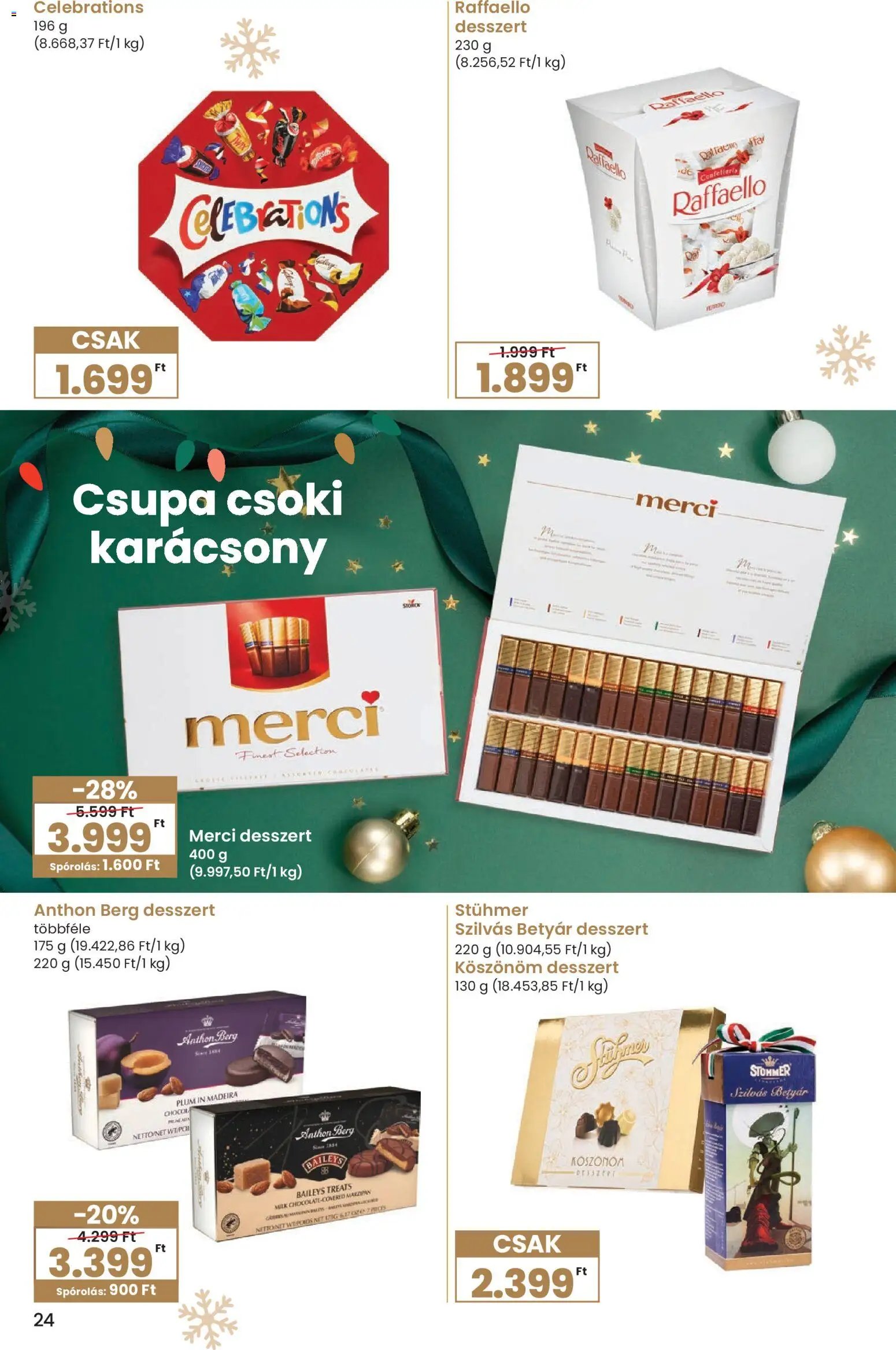 Interspar újság 2025.11.27. Karácsonyi Ínyenc katalógus (2025-11-27 - 2025-12-27)