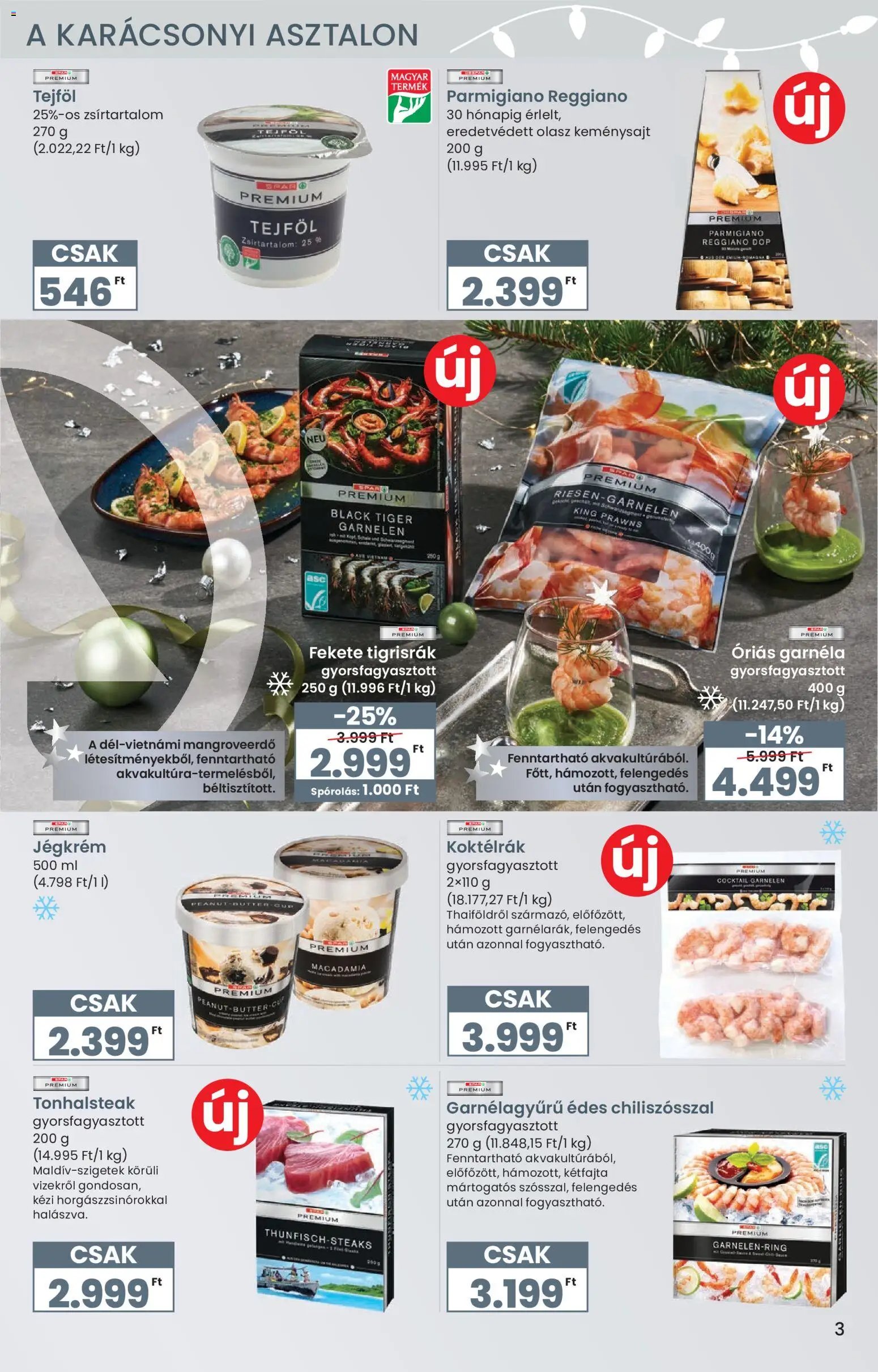 Interspar újság 2025.11.27. Karácsonyi Ínyenc katalógus (2025-11-27 - 2025-12-27)