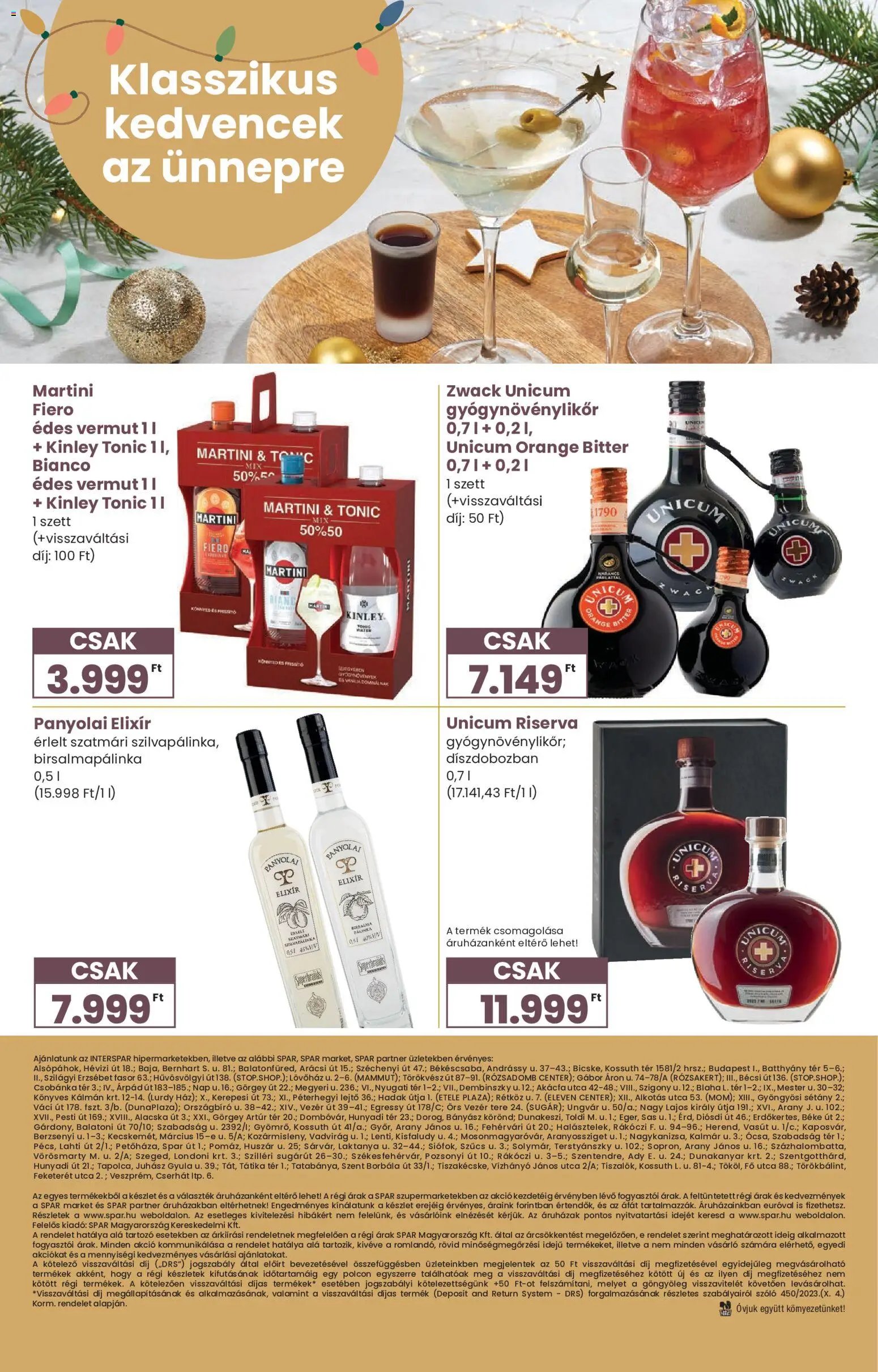 Interspar újság 2025.11.27. Karácsonyi Ínyenc katalógus (2025-11-27 - 2025-12-27)