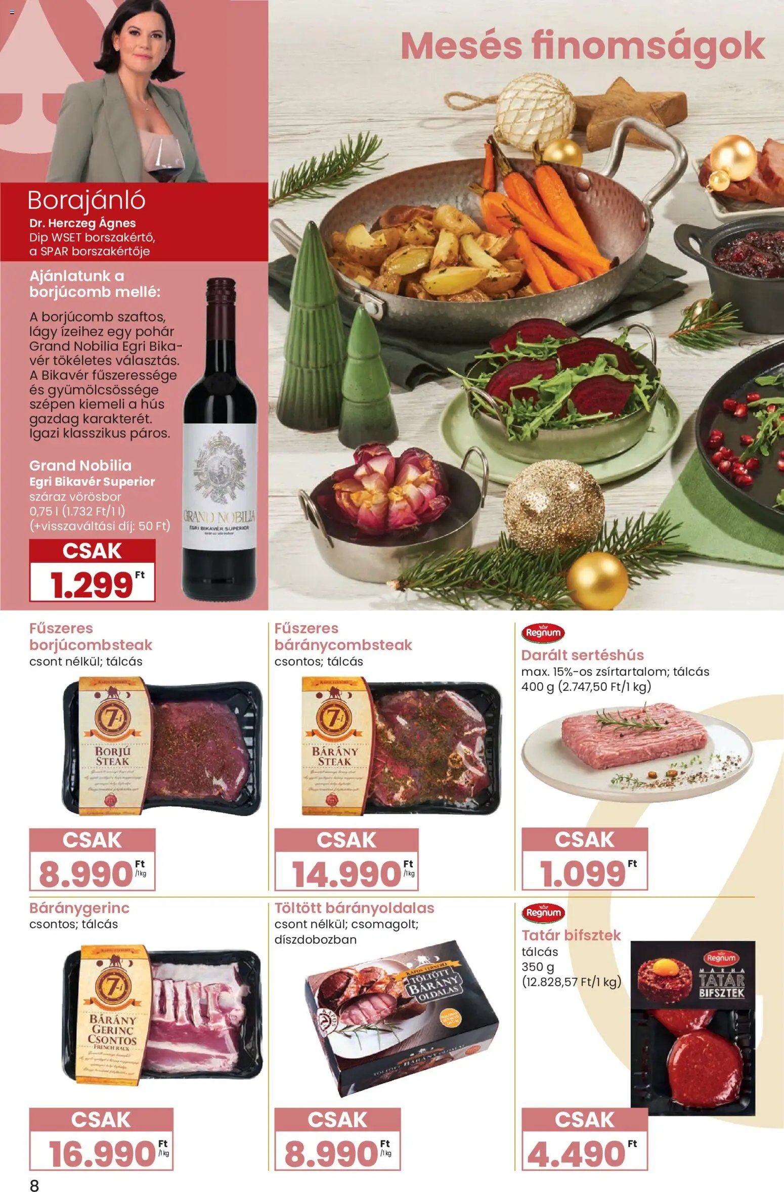 Interspar újság 2025.11.27. Karácsonyi Ínyenc katalógus (2025-11-27 - 2025-12-27)