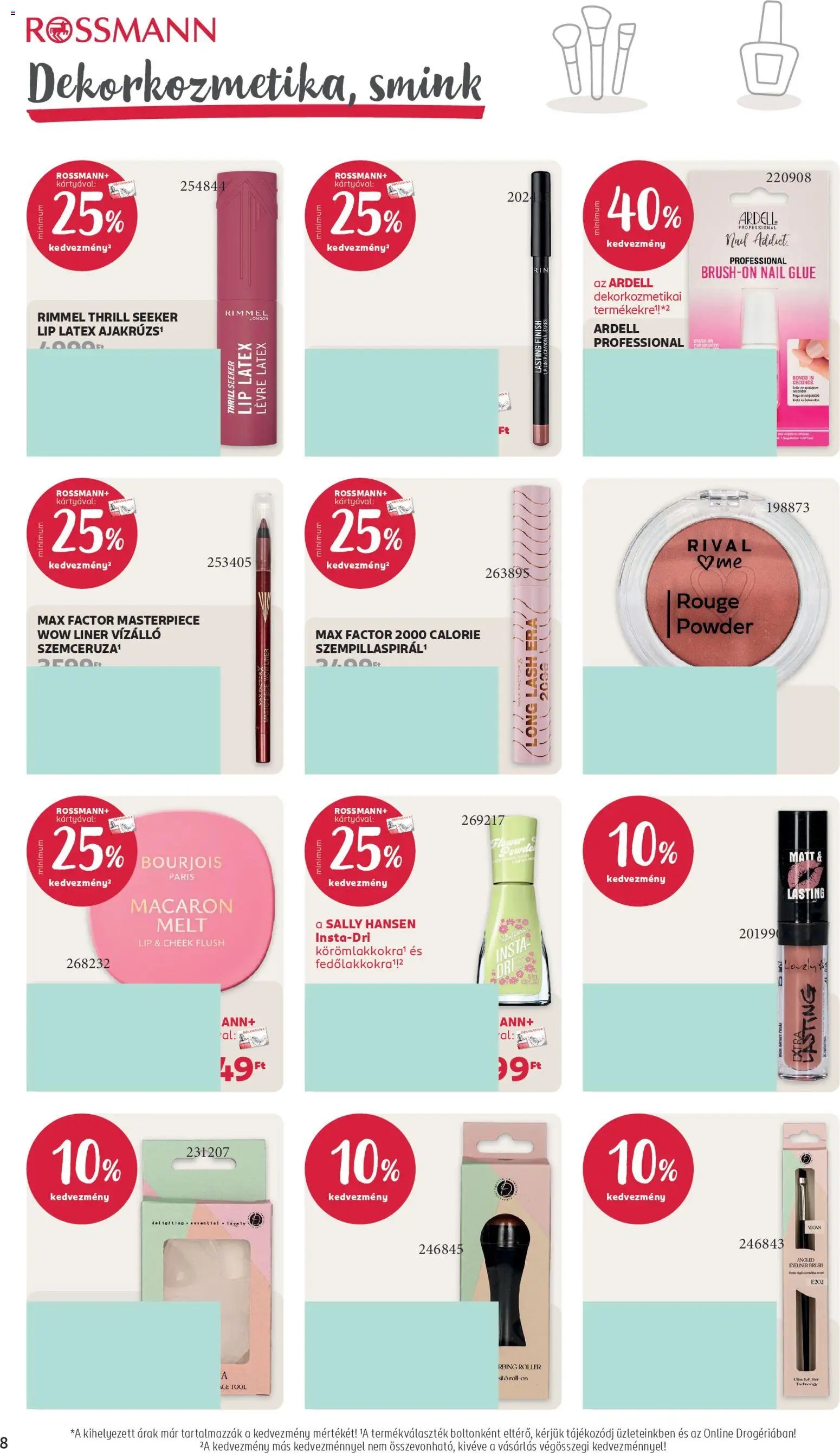 Rossmann újság 2026.04.20. Rossmann akciós újság (2026-04-20 - 2026-05-01)