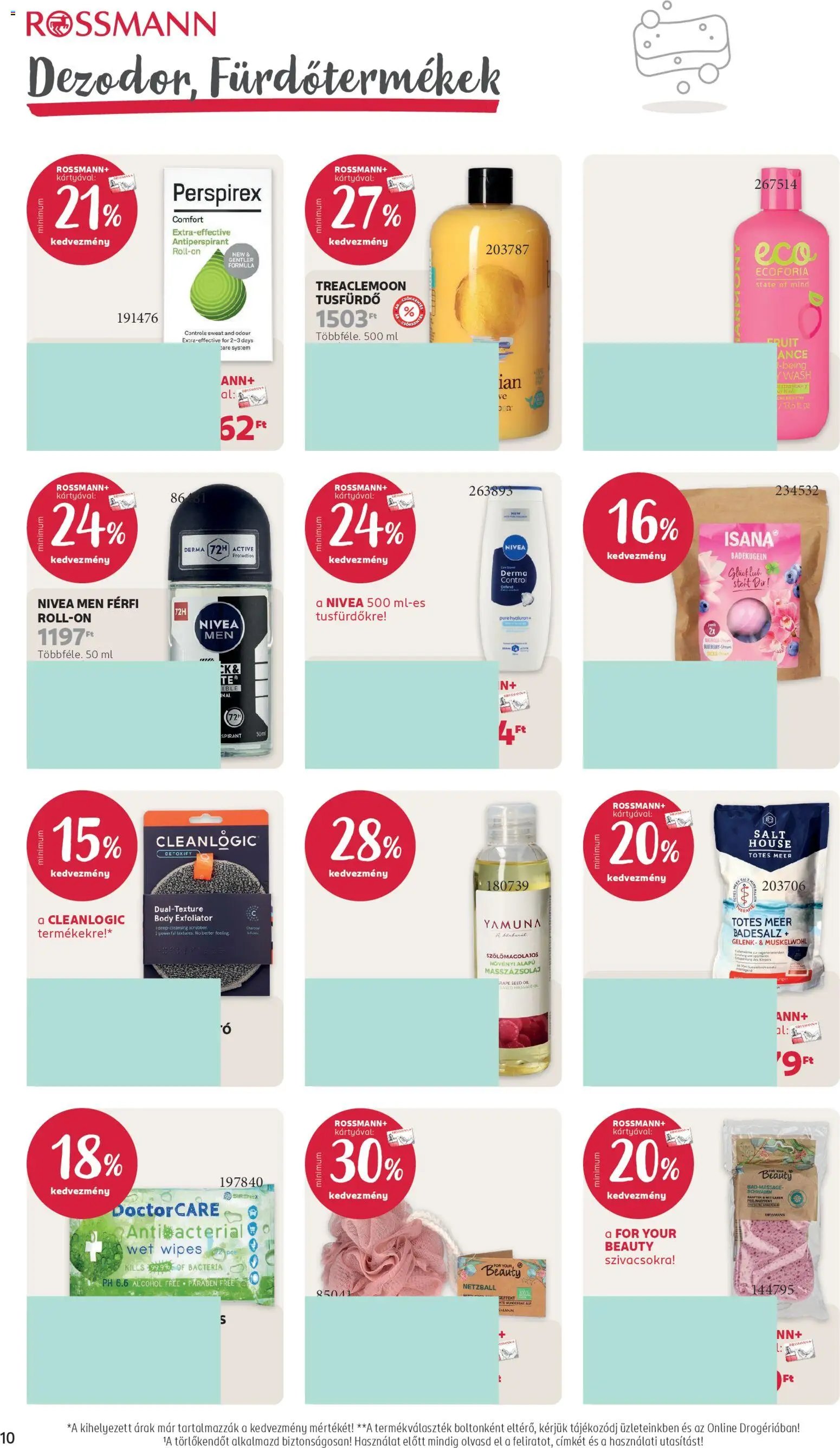 Rossmann újság 2026.04.20. Rossmann akciós újság (2026-04-20 - 2026-05-01)