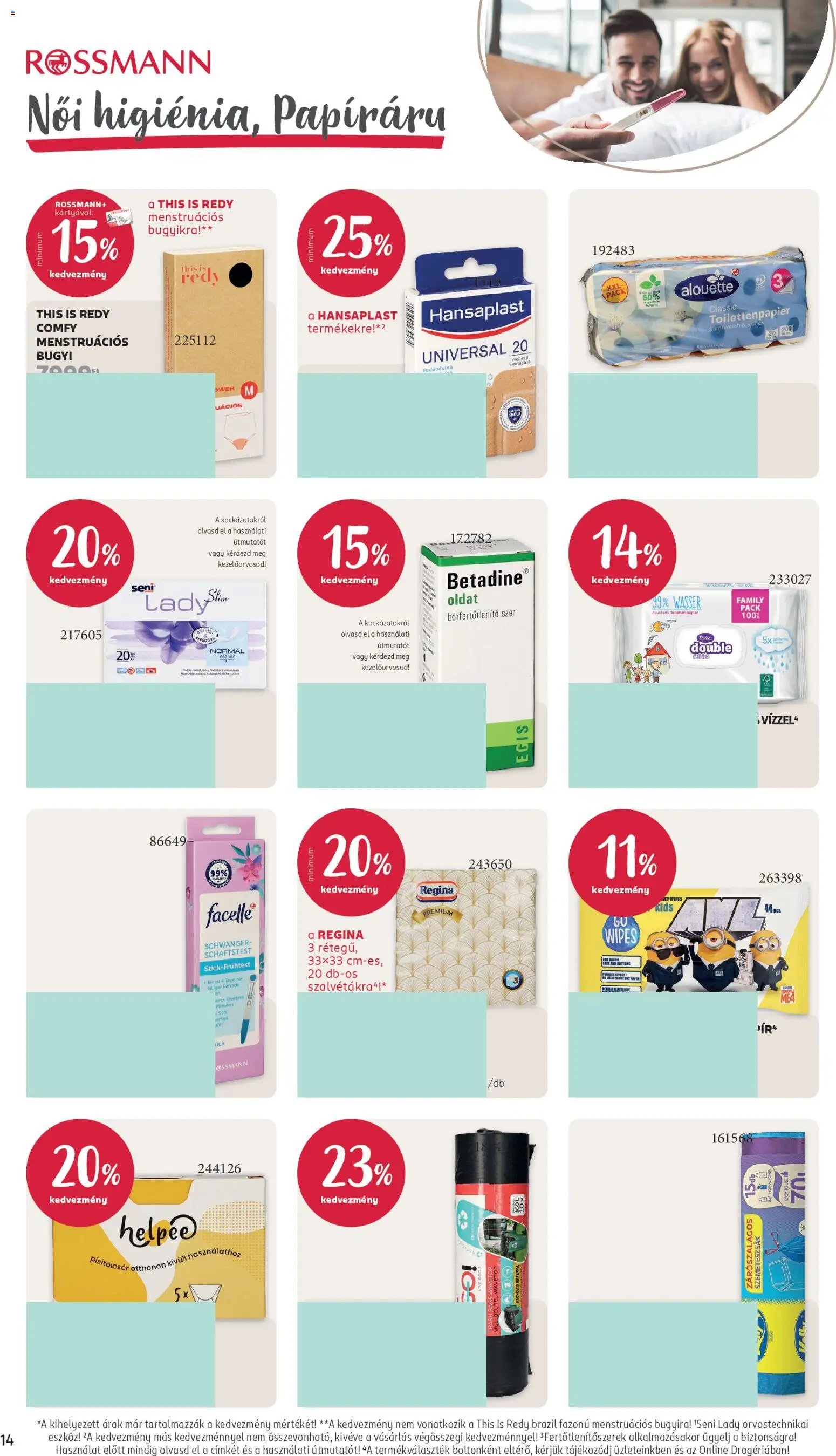 Rossmann újság 2026.04.20. Rossmann akciós újság (2026-04-20 - 2026-05-01)