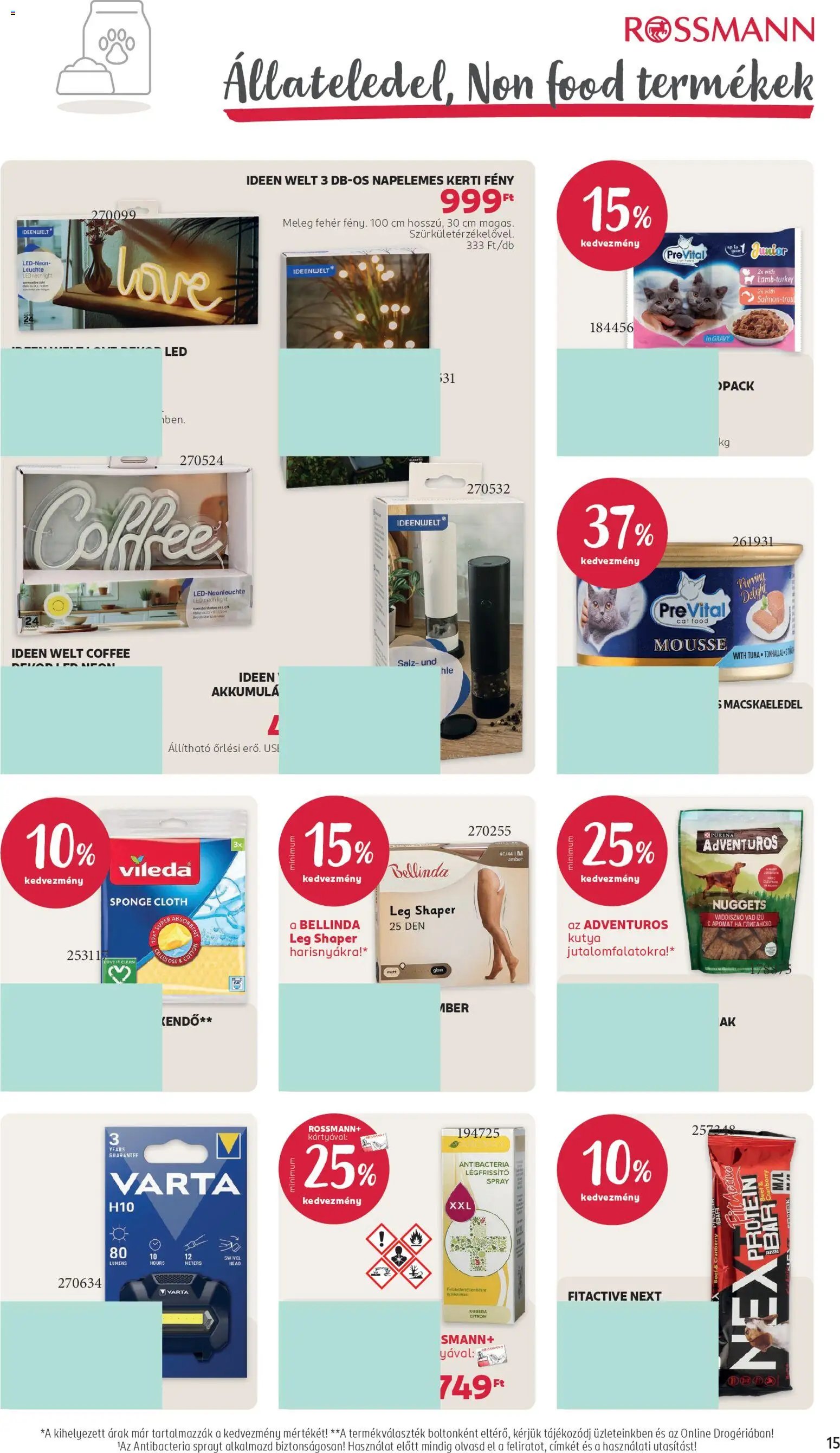 Rossmann újság 2026.04.20. Rossmann akciós újság (2026-04-20 - 2026-05-01)