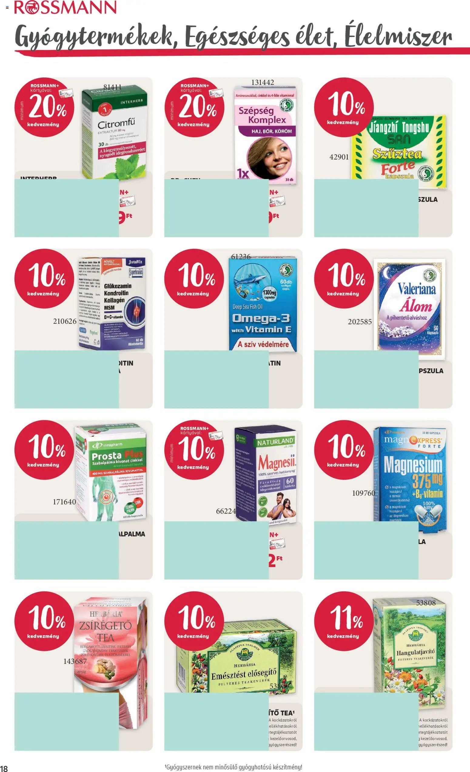 Rossmann újság 2026.04.20. Rossmann akciós újság (2026-04-20 - 2026-05-01)