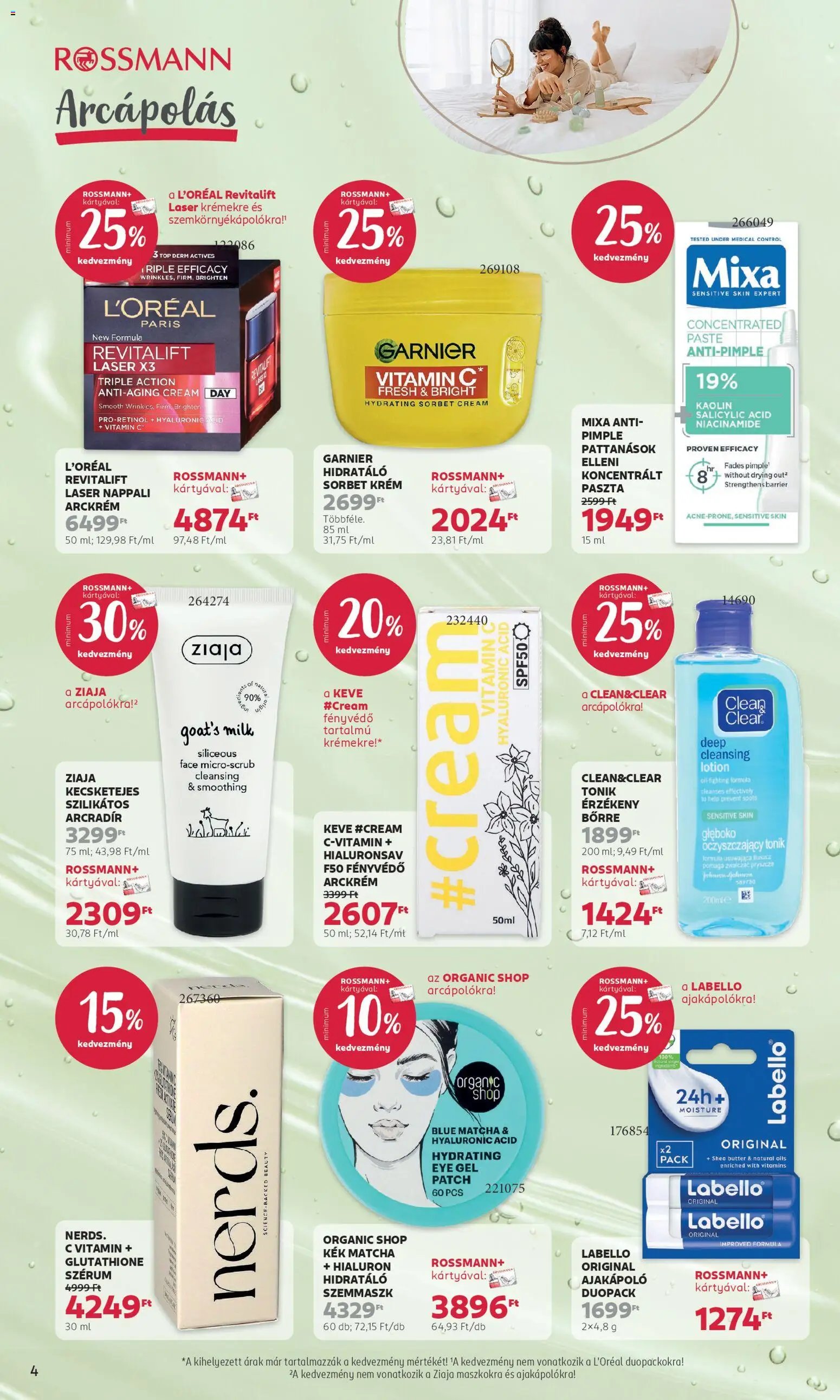 Rossmann újság 2026.04.20. Rossmann akciós újság (2026-04-20 - 2026-05-01)