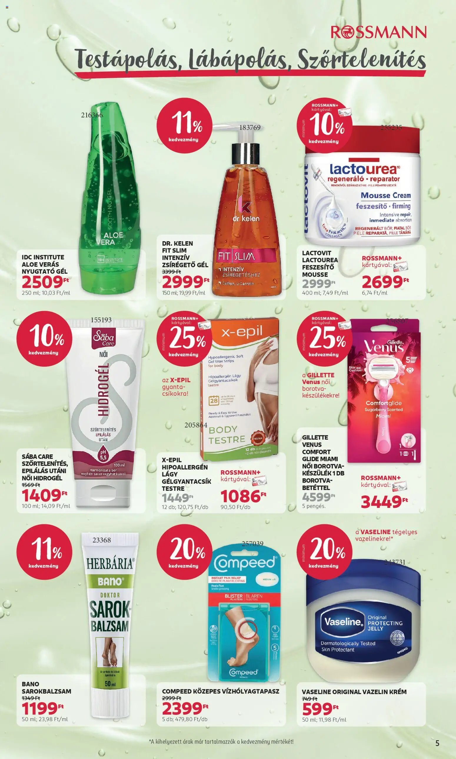 Rossmann újság 2026.04.20. Rossmann akciós újság (2026-04-20 - 2026-05-01)