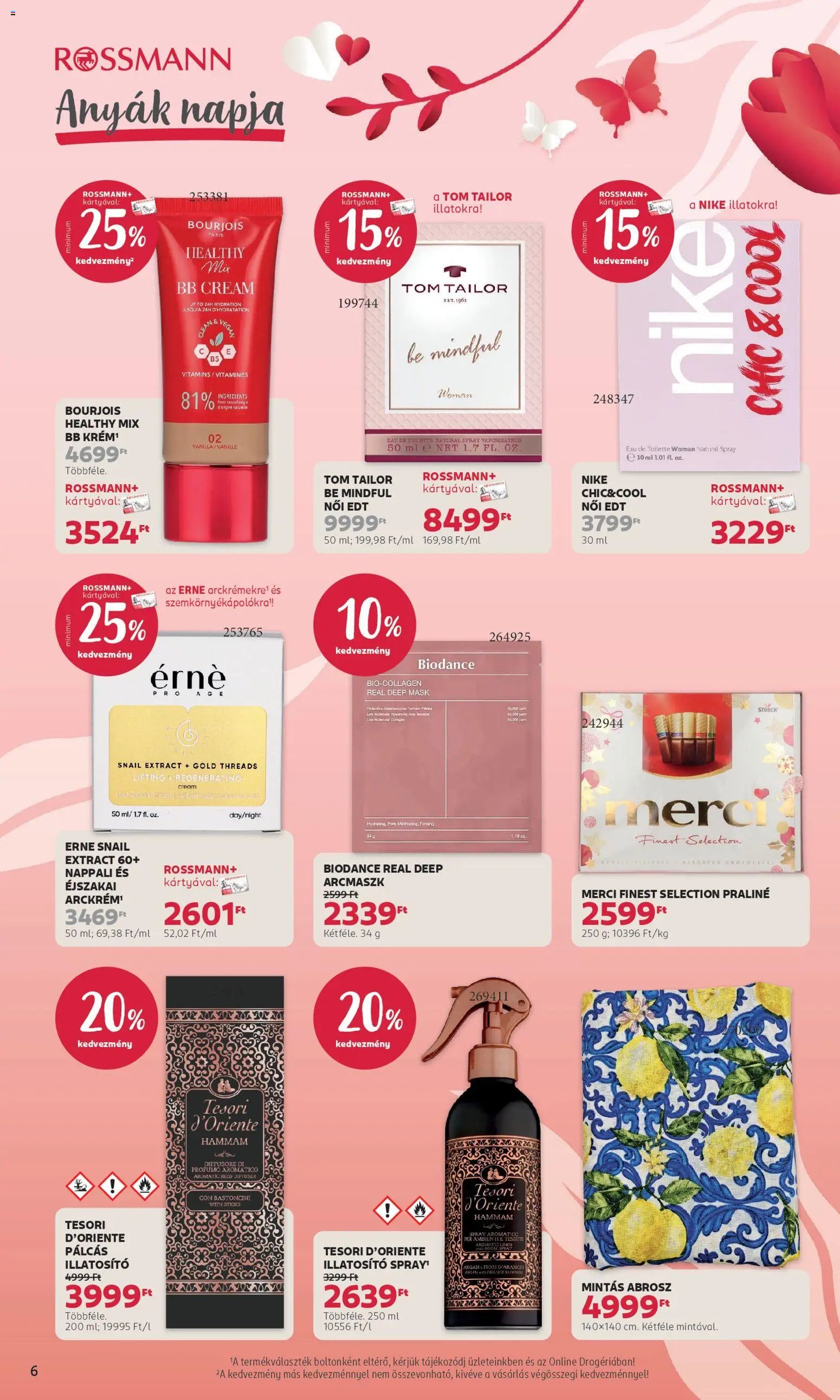 Rossmann újság 2026.04.20. Rossmann akciós újság (2026-04-20 - 2026-05-01)