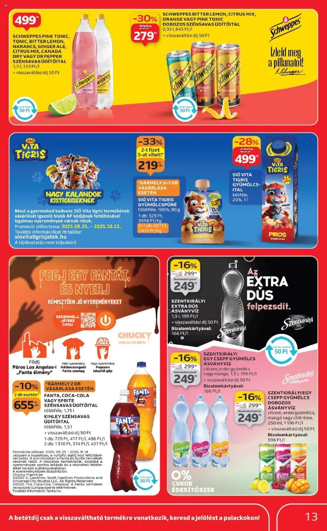 Auchan újság 2025.09.18. Hipermarket márkás akciók (2025-09-18 - 2025-10-01)