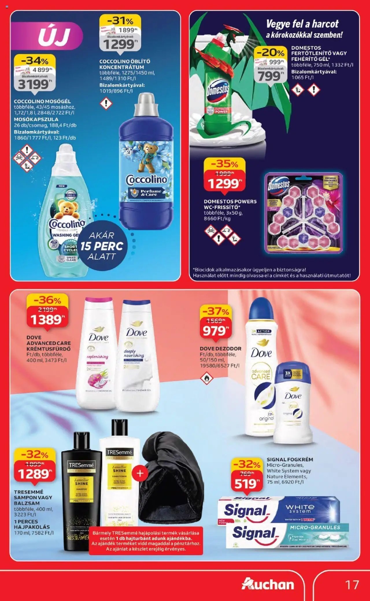 Auchan újság 2025.09.18. Hipermarket márkás akciók (2025-09-18 - 2025-10-01)