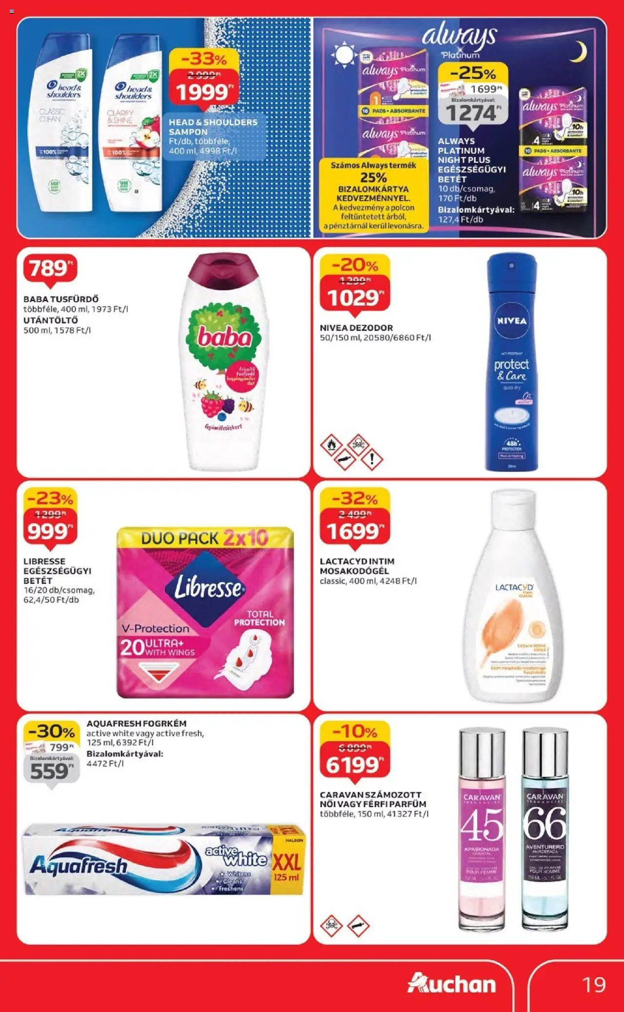 Auchan újság 2025.09.18. Hipermarket márkás akciók (2025-09-18 - 2025-10-01)