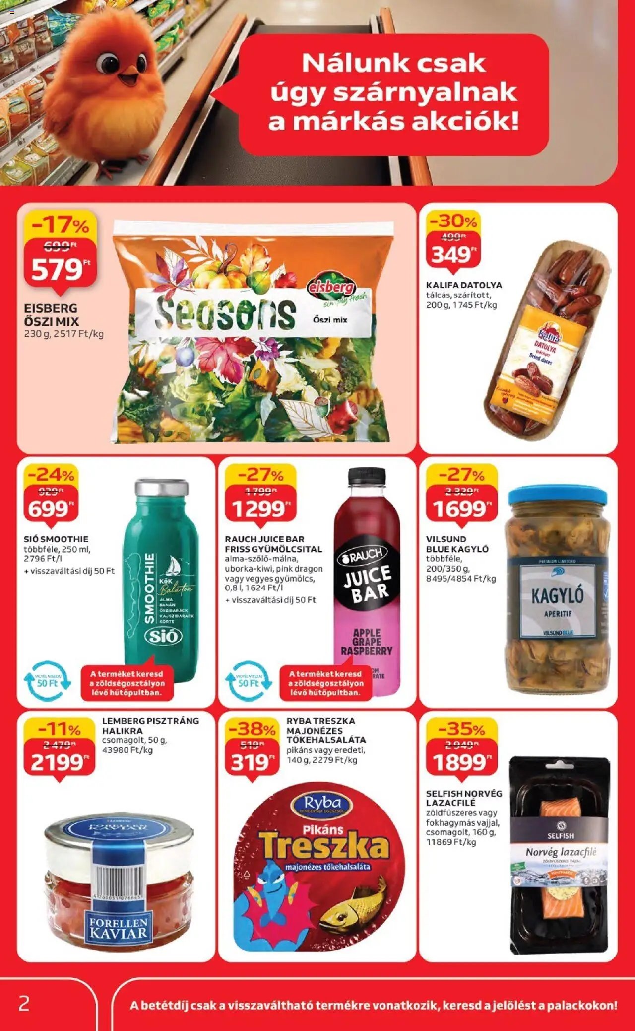Auchan újság 2025.09.18. Hipermarket márkás akciók (2025-09-18 - 2025-10-01)