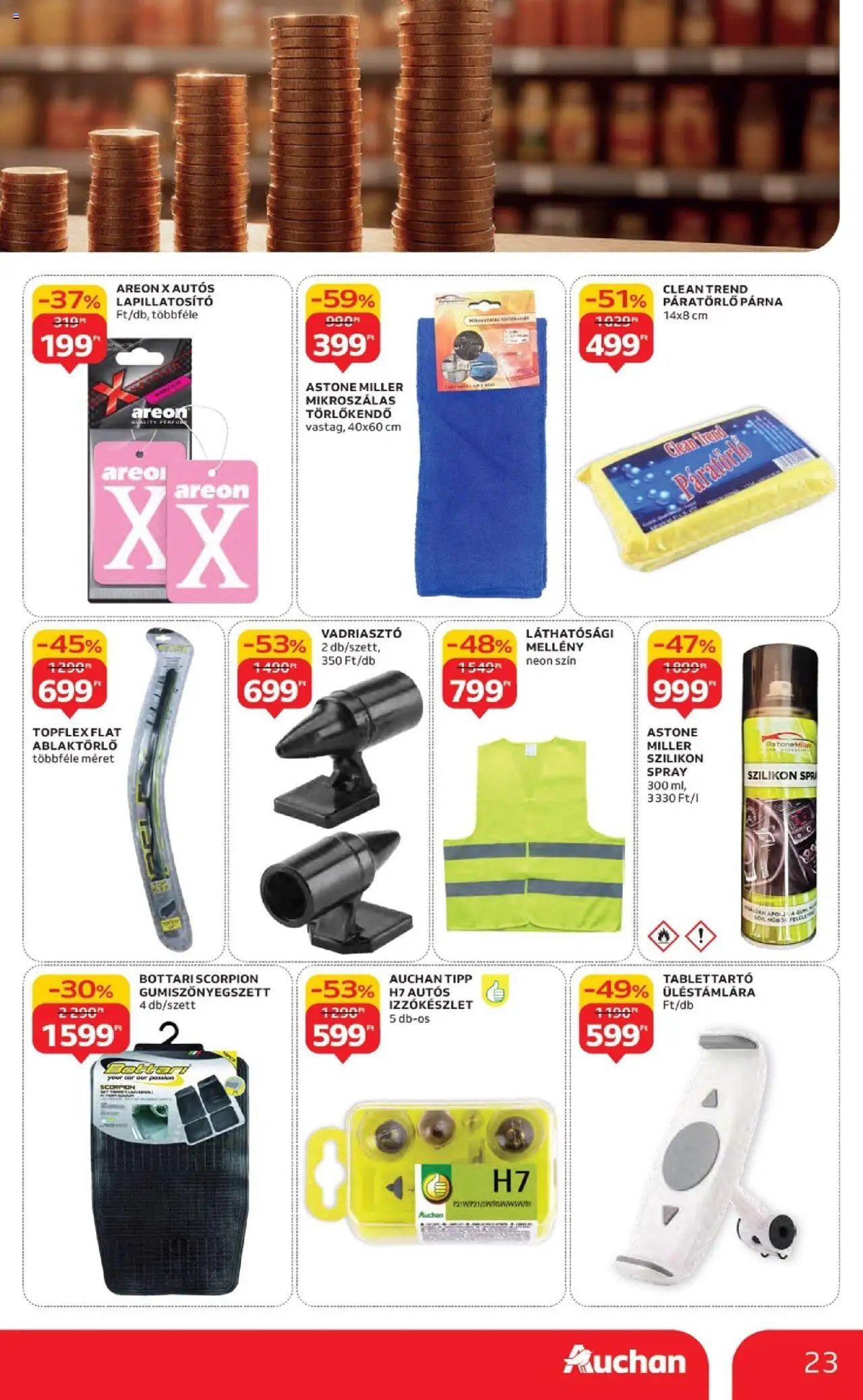 Auchan újság 2025.09.18. Hipermarket márkás akciók (2025-09-18 - 2025-10-01)