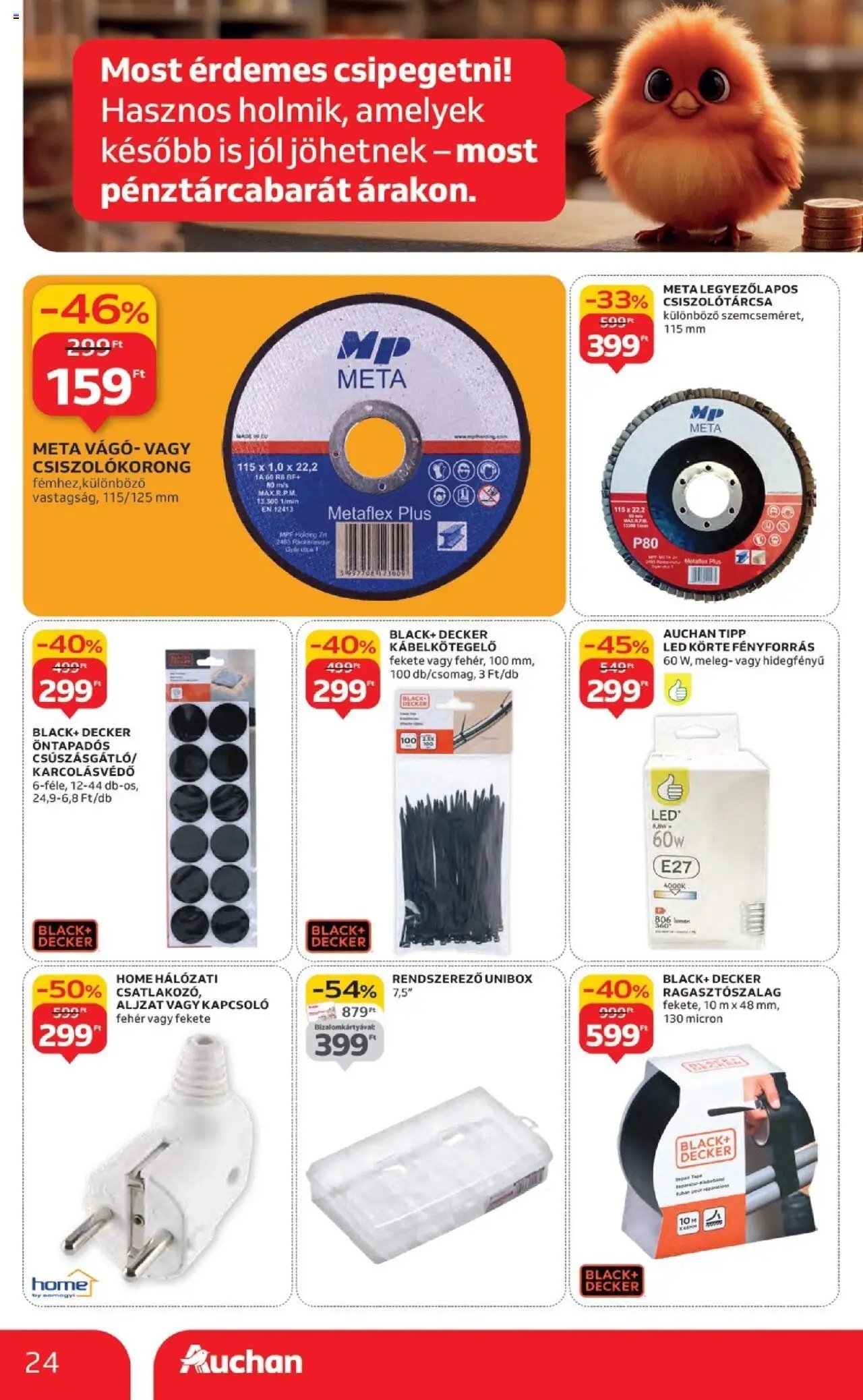 Auchan újság 2025.09.18. Hipermarket márkás akciók (2025-09-18 - 2025-10-01)