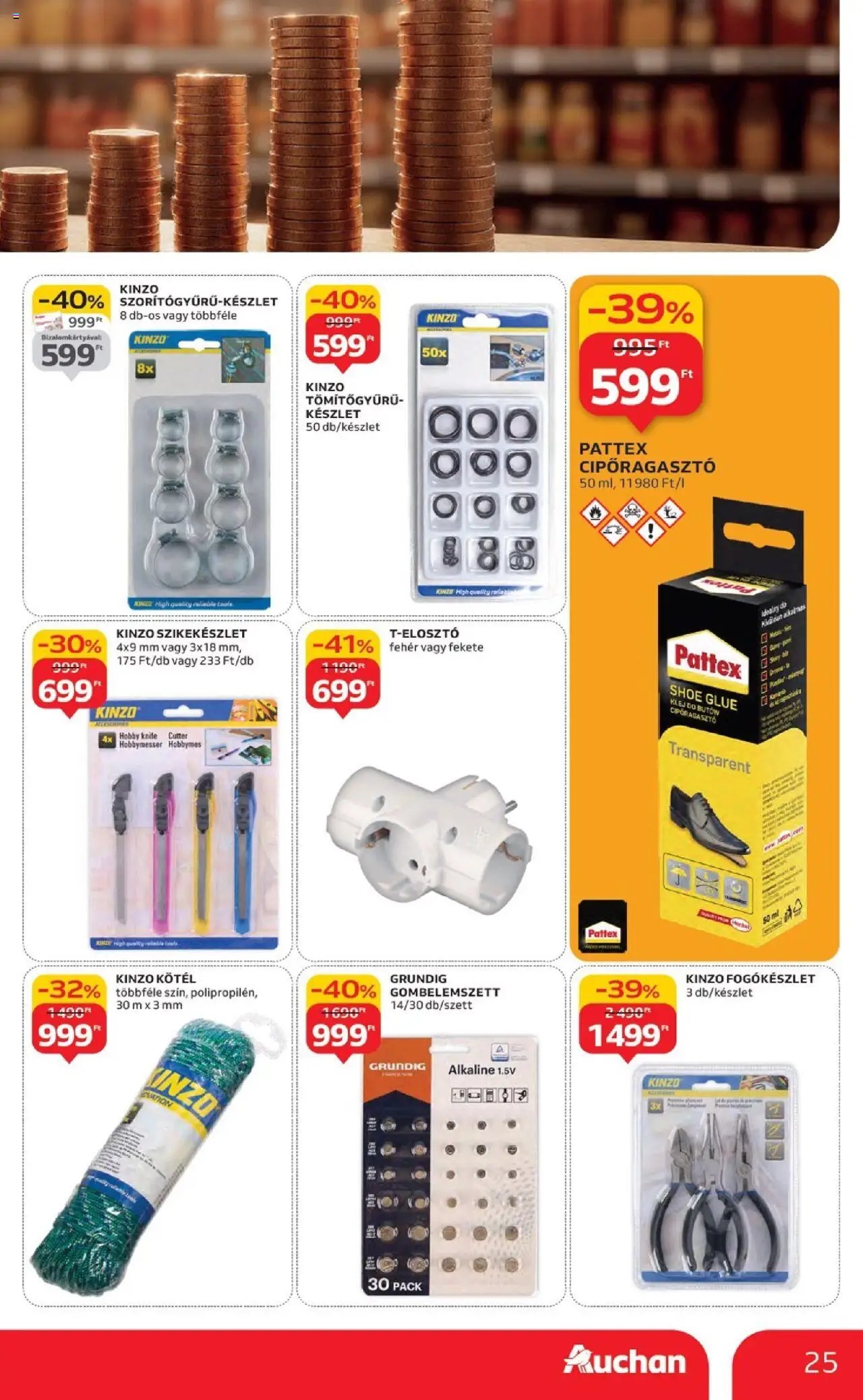 Auchan újság 2025.09.18. Hipermarket márkás akciók (2025-09-18 - 2025-10-01)