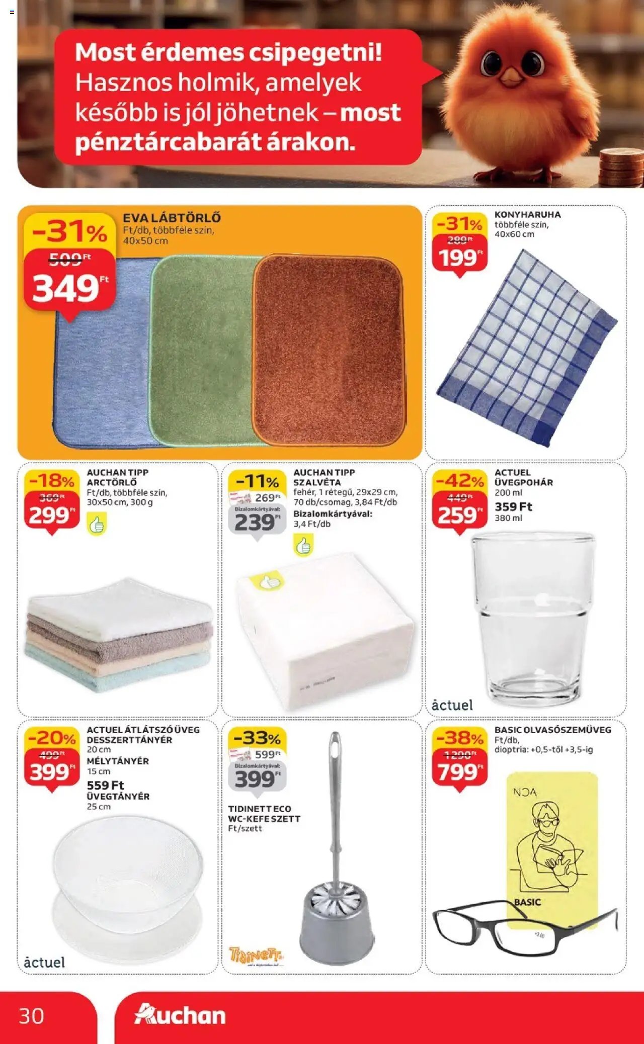 Auchan újság 2025.09.18. Hipermarket márkás akciók (2025-09-18 - 2025-10-01)