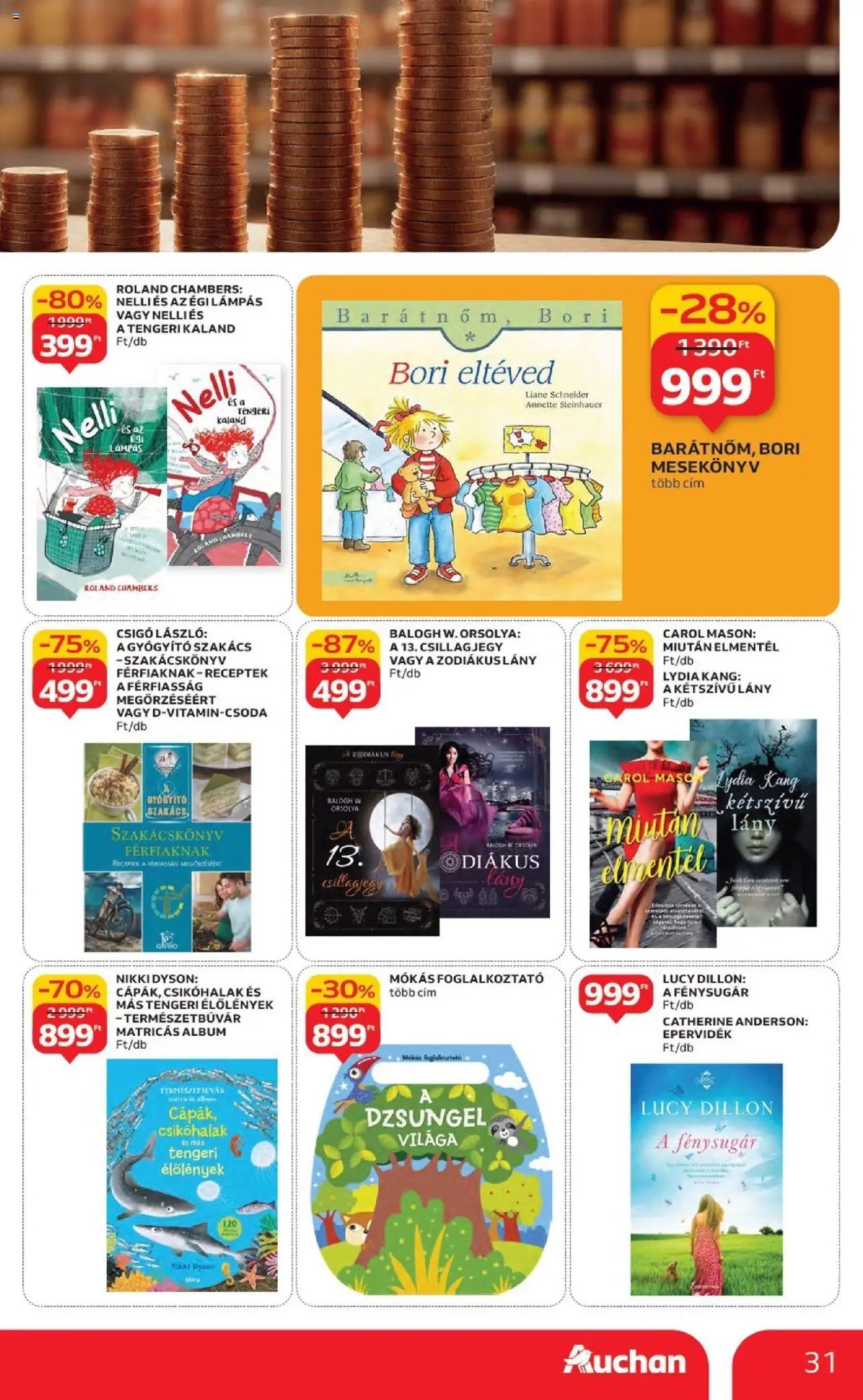 Auchan újság 2025.09.18. Hipermarket márkás akciók (2025-09-18 - 2025-10-01)