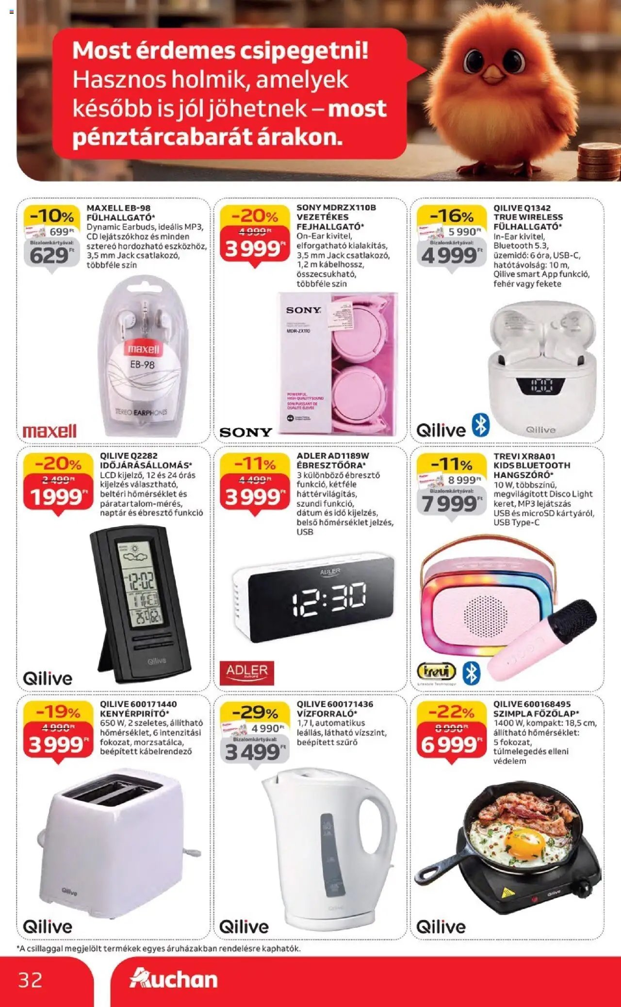 Auchan újság 2025.09.18. Hipermarket márkás akciók (2025-09-18 - 2025-10-01)