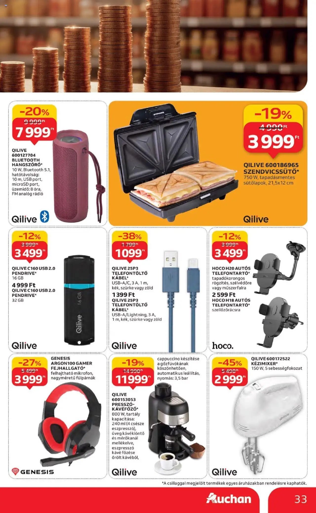 Auchan újság 2025.09.18. Hipermarket márkás akciók (2025-09-18 - 2025-10-01)