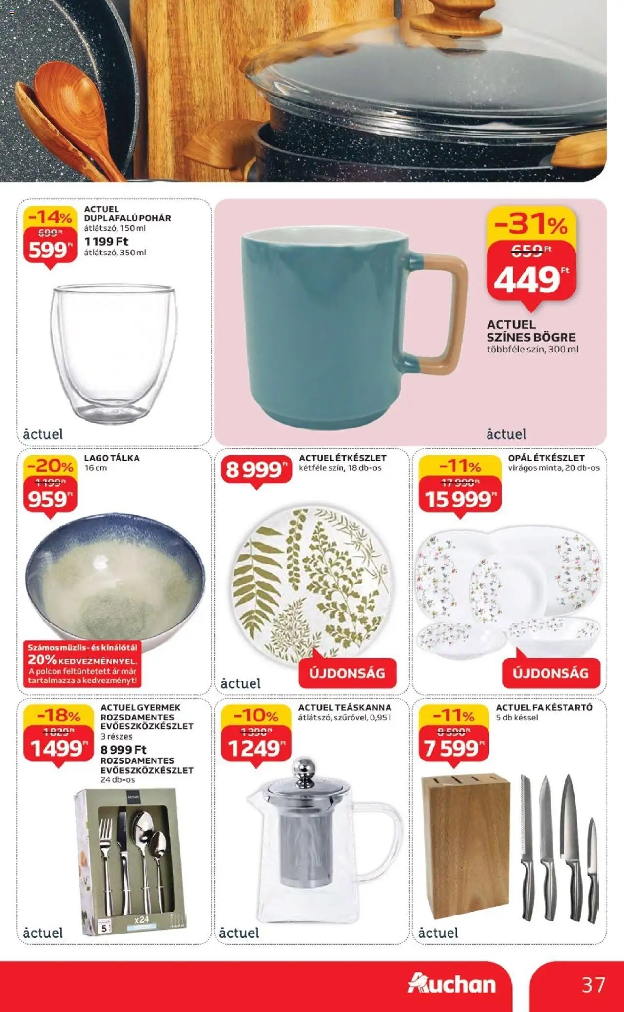 Auchan újság 2025.09.18. Hipermarket márkás akciók (2025-09-18 - 2025-10-01)