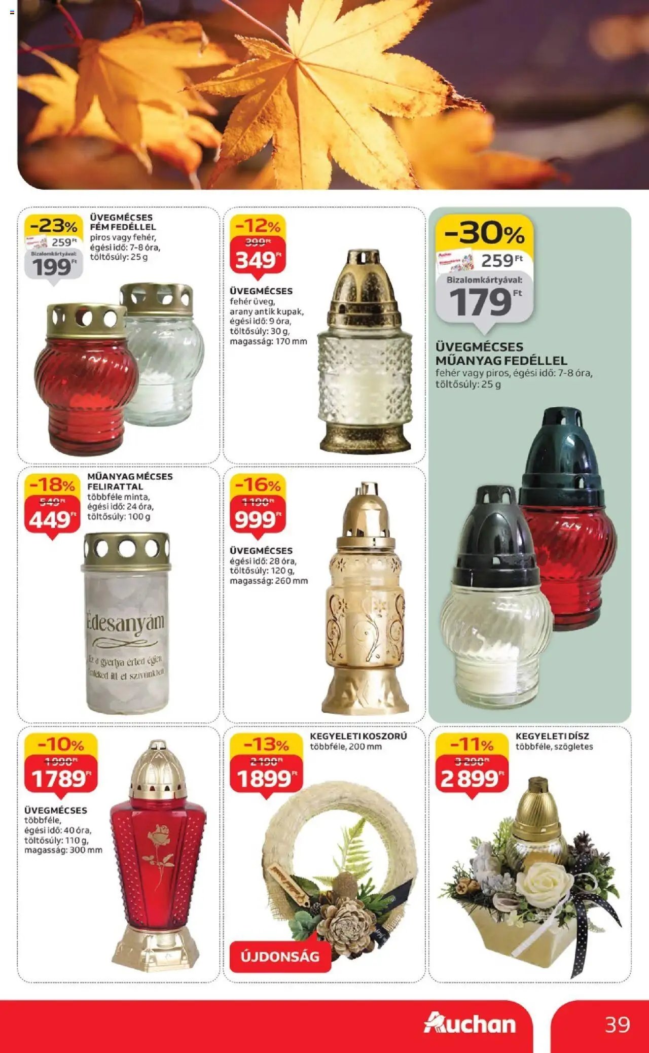 Auchan újság 2025.09.18. Hipermarket márkás akciók (2025-09-18 - 2025-10-01)