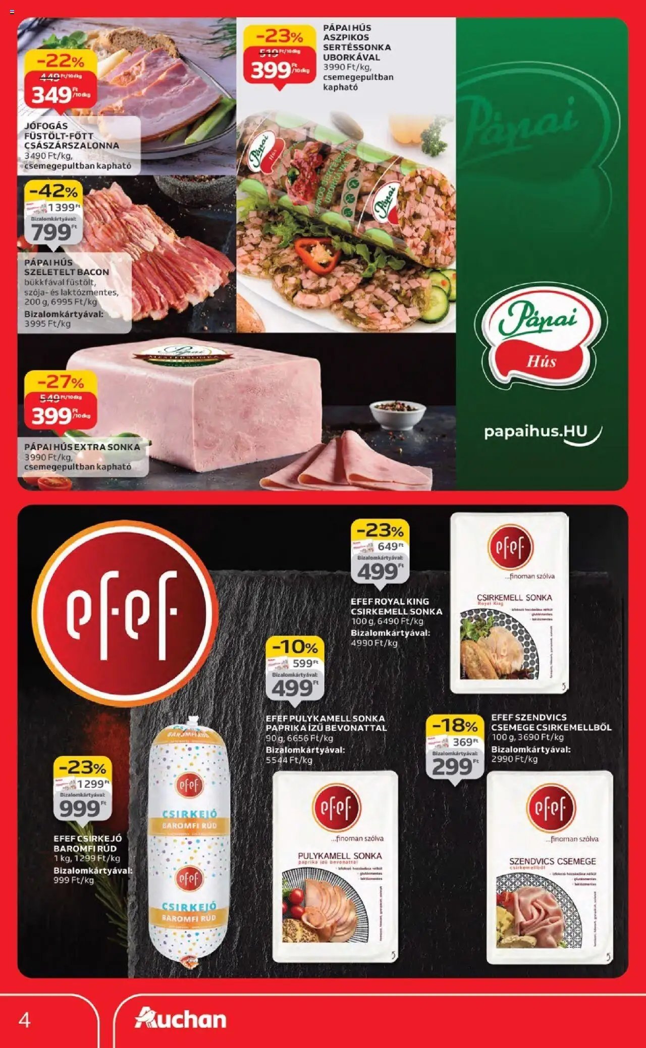 Auchan újság 2025.09.18. Hipermarket márkás akciók (2025-09-18 - 2025-10-01)