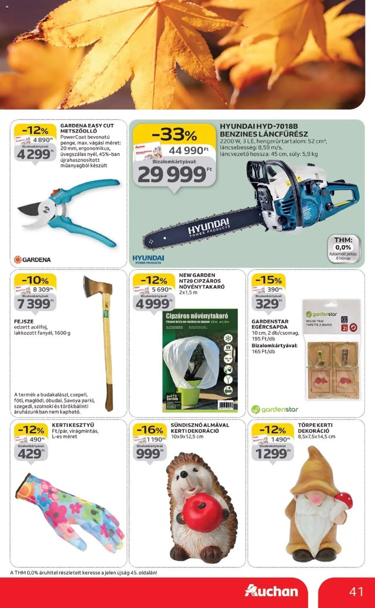 Auchan újság 2025.09.18. Hipermarket márkás akciók (2025-09-18 - 2025-10-01)