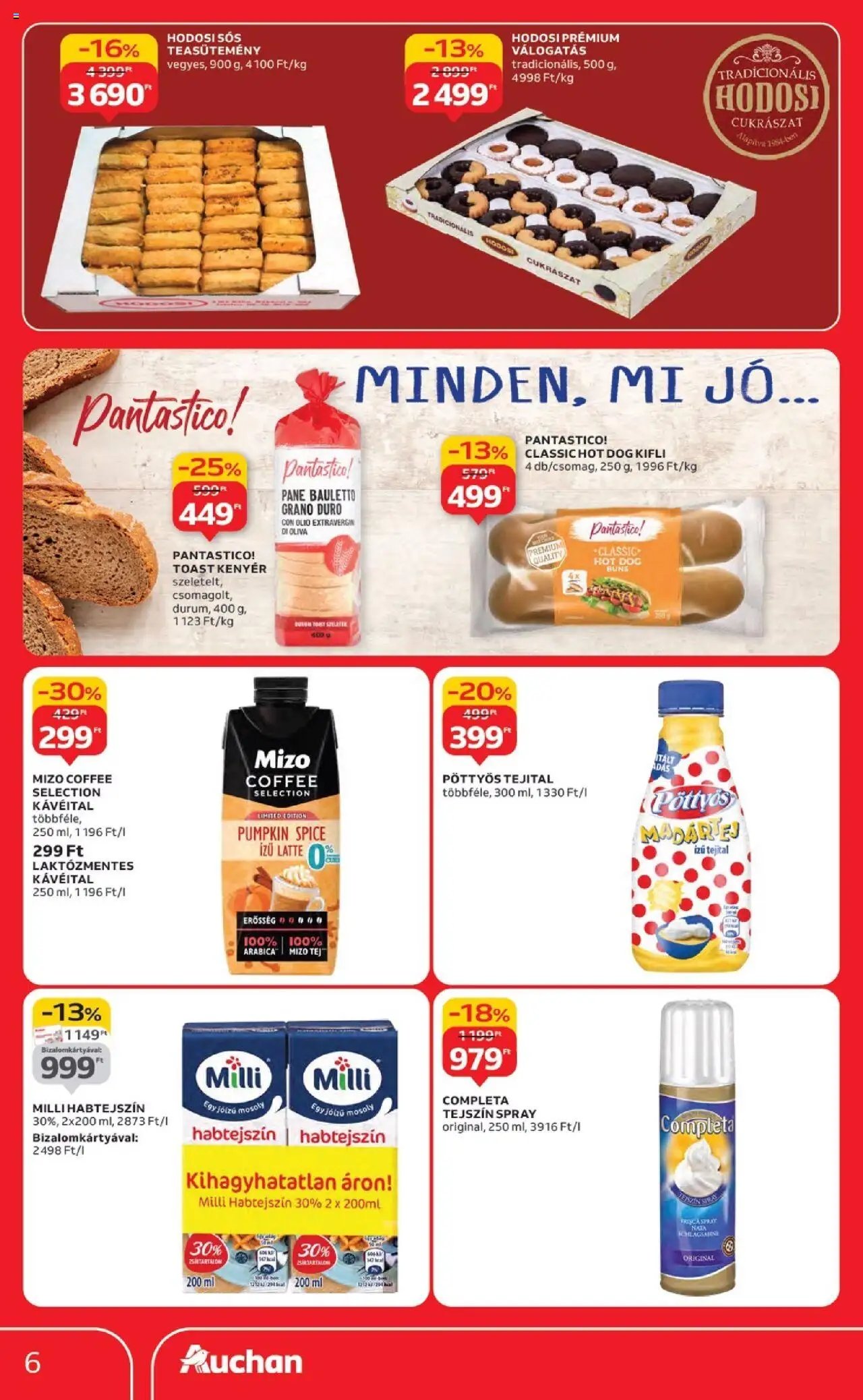 Auchan újság 2025.09.18. Hipermarket márkás akciók (2025-09-18 - 2025-10-01)