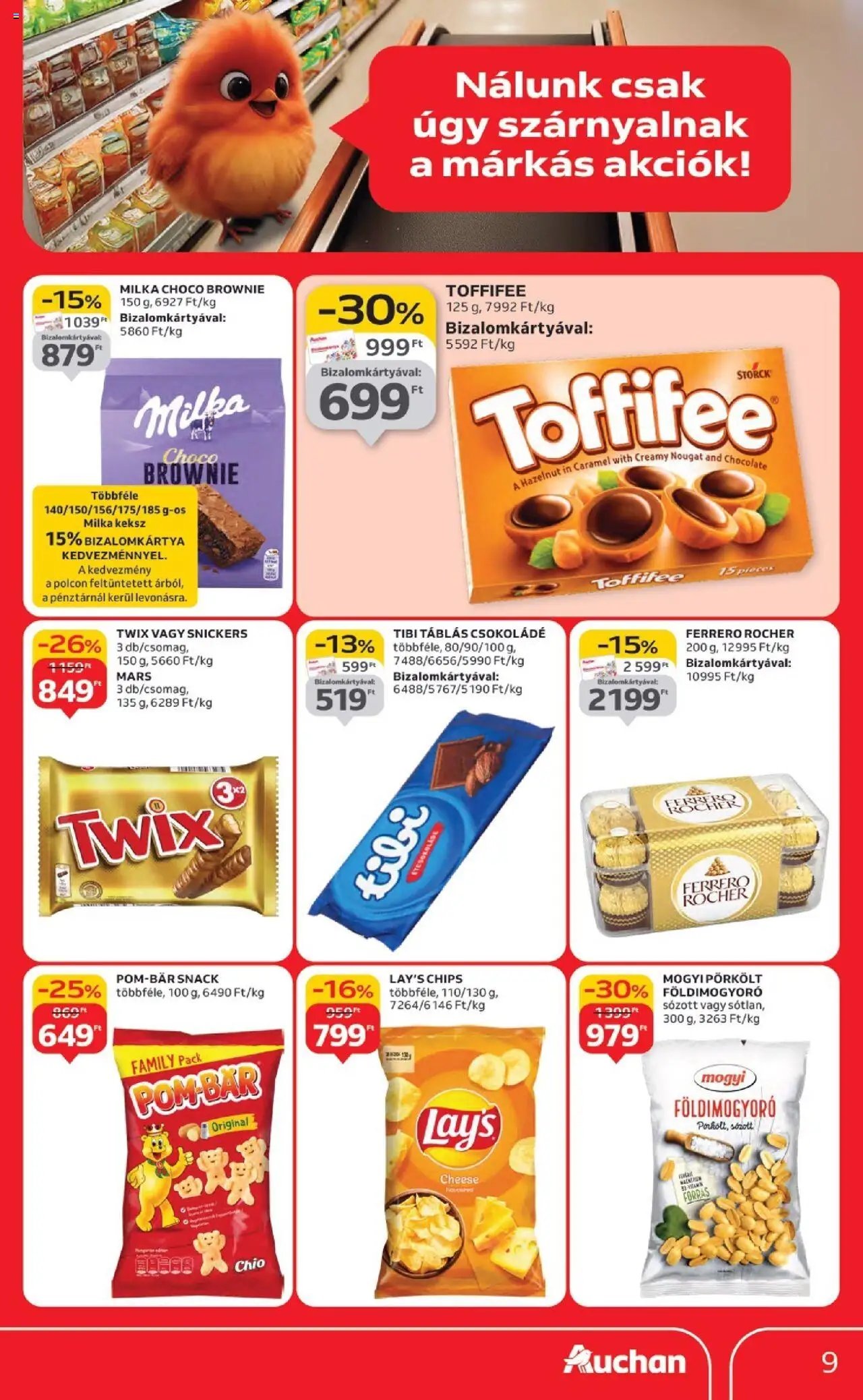 Auchan újság 2025.09.18. Hipermarket márkás akciók (2025-09-18 - 2025-10-01)