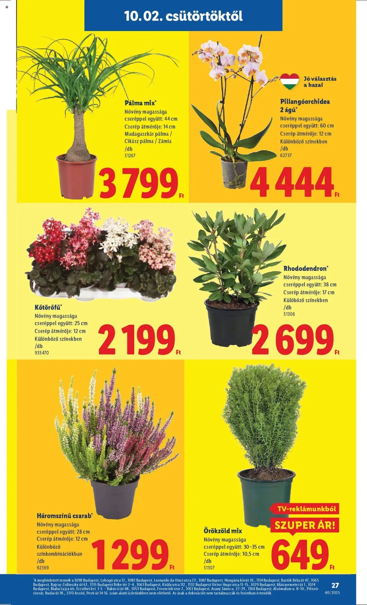 Lidl újság 2025.10.02. Akciós újság Lidl (2025-10-02 - 2025-10-08)