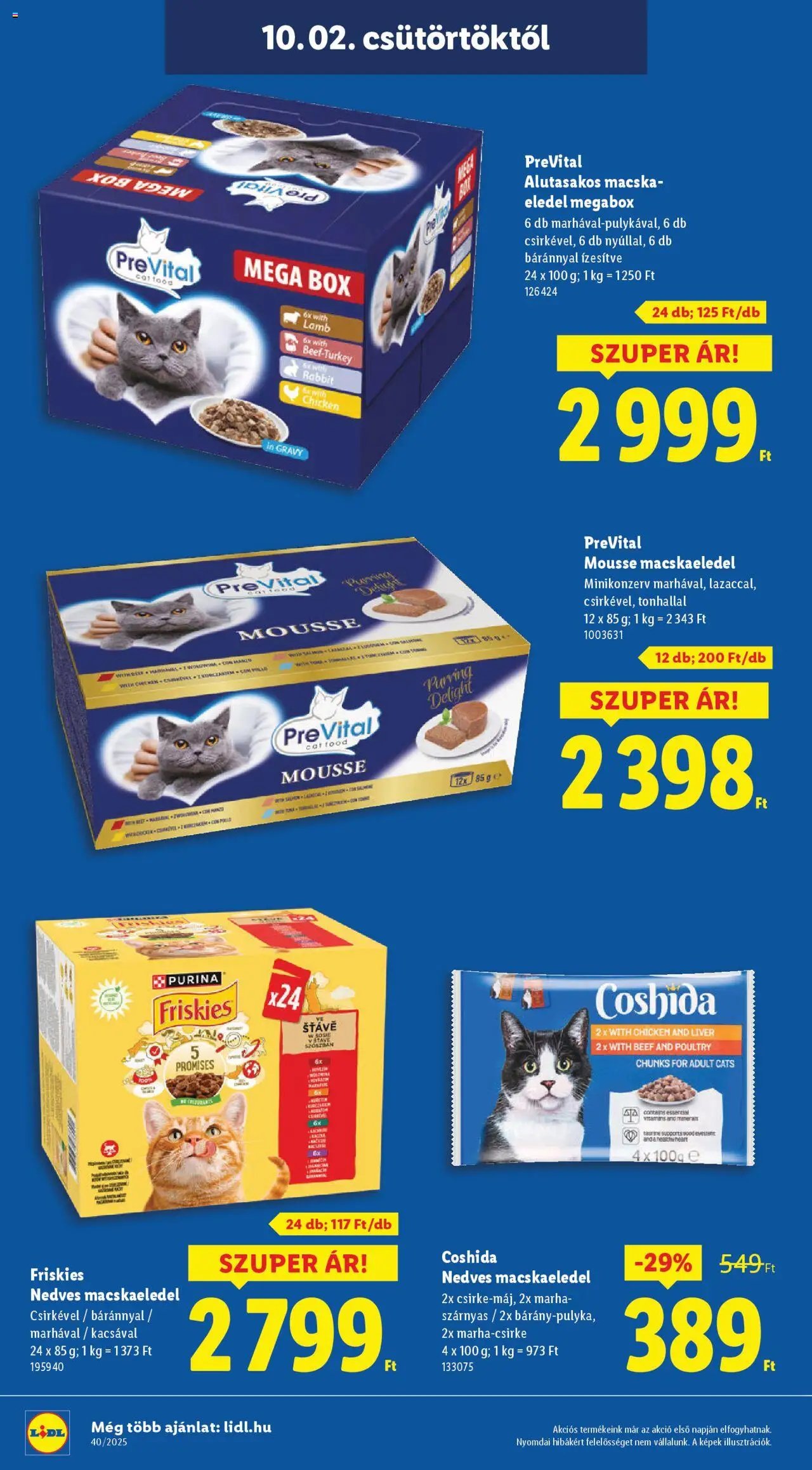 Lidl újság 2025.10.02. Akciós újság Lidl (2025-10-02 - 2025-10-08)