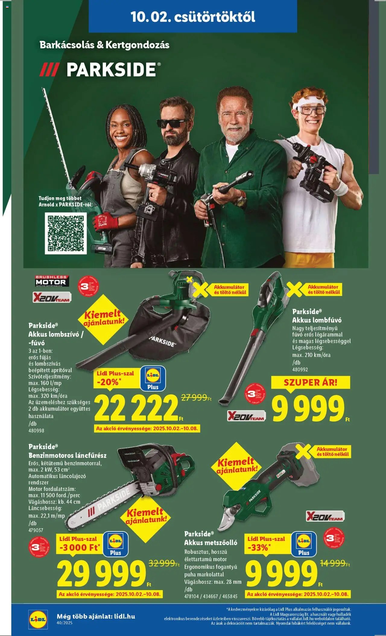 Lidl újság 2025.10.02. Akciós újság Lidl (2025-10-02 - 2025-10-08)