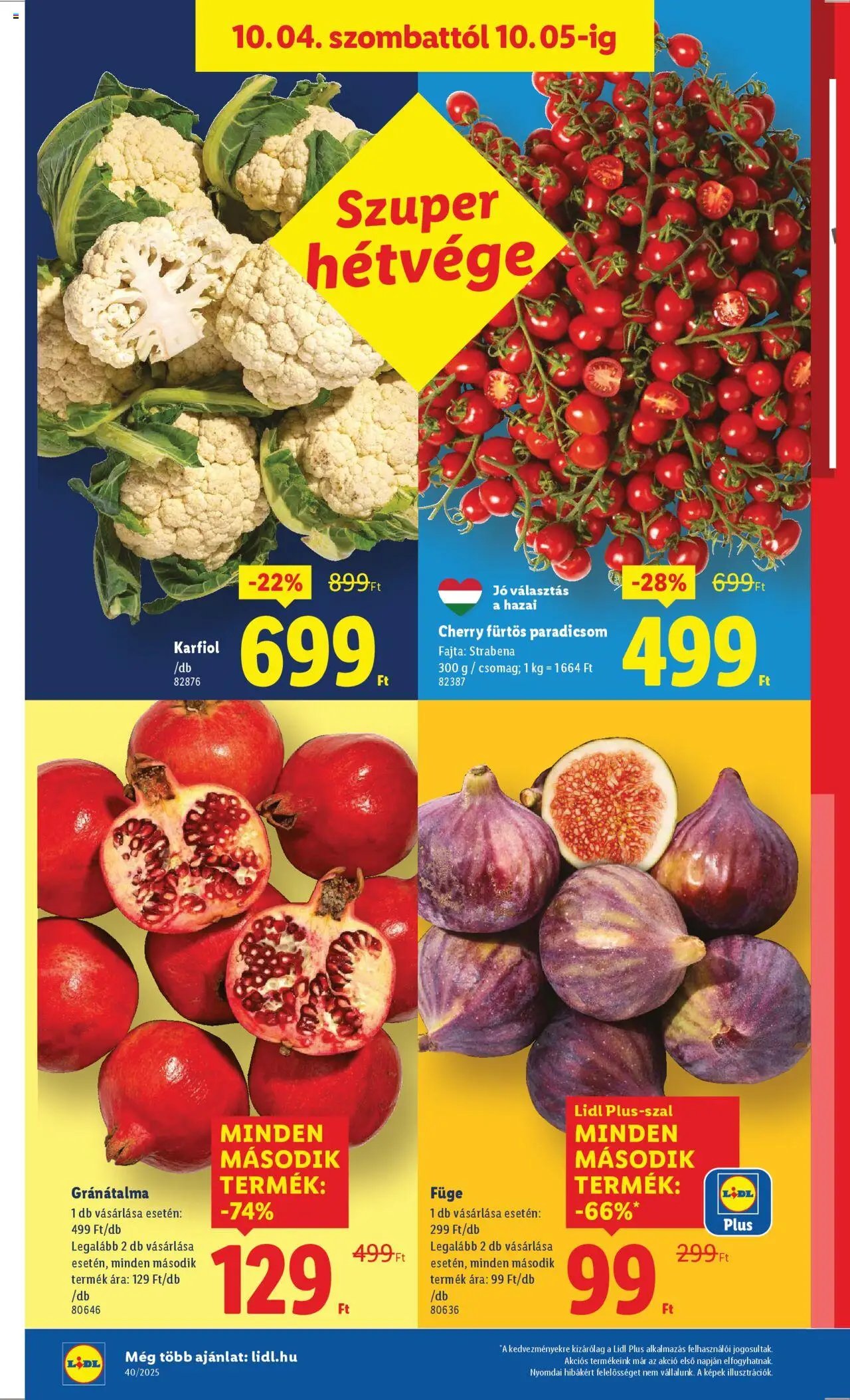 Lidl újság 2025.10.02. Akciós újság Lidl (2025-10-02 - 2025-10-08)