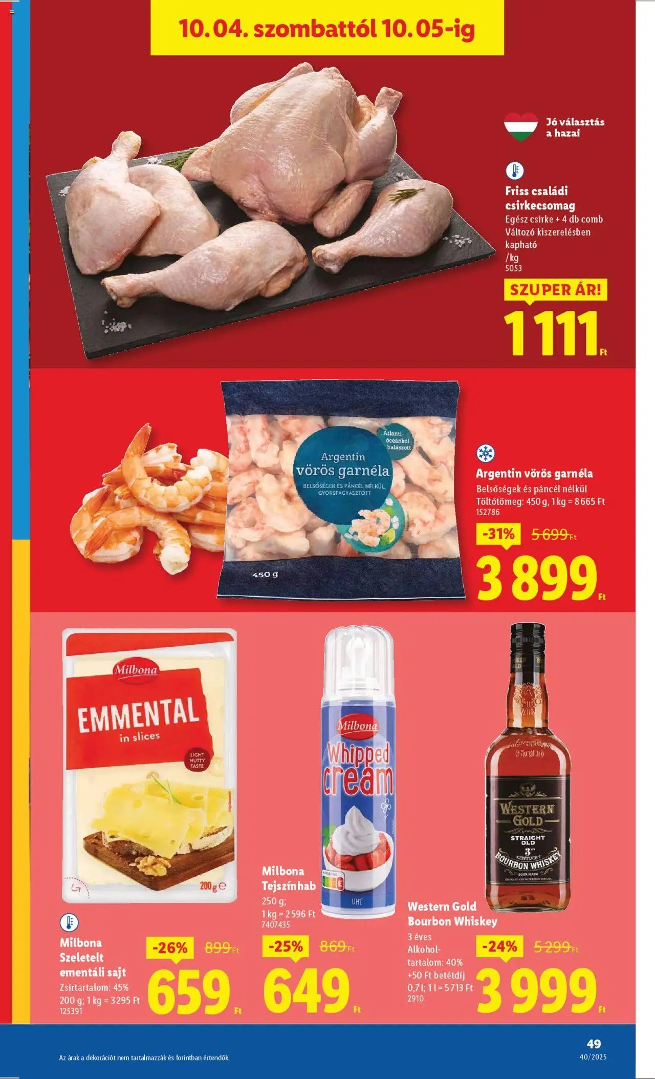 Lidl újság 2025.10.02. Akciós újság Lidl (2025-10-02 - 2025-10-08)