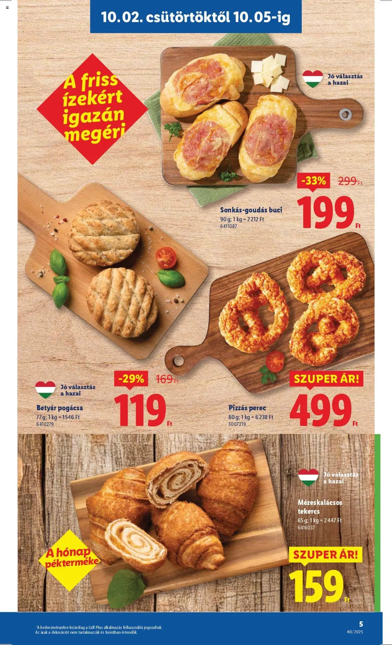 Lidl újság 2025.10.02. Akciós újság Lidl (2025-10-02 - 2025-10-08)
