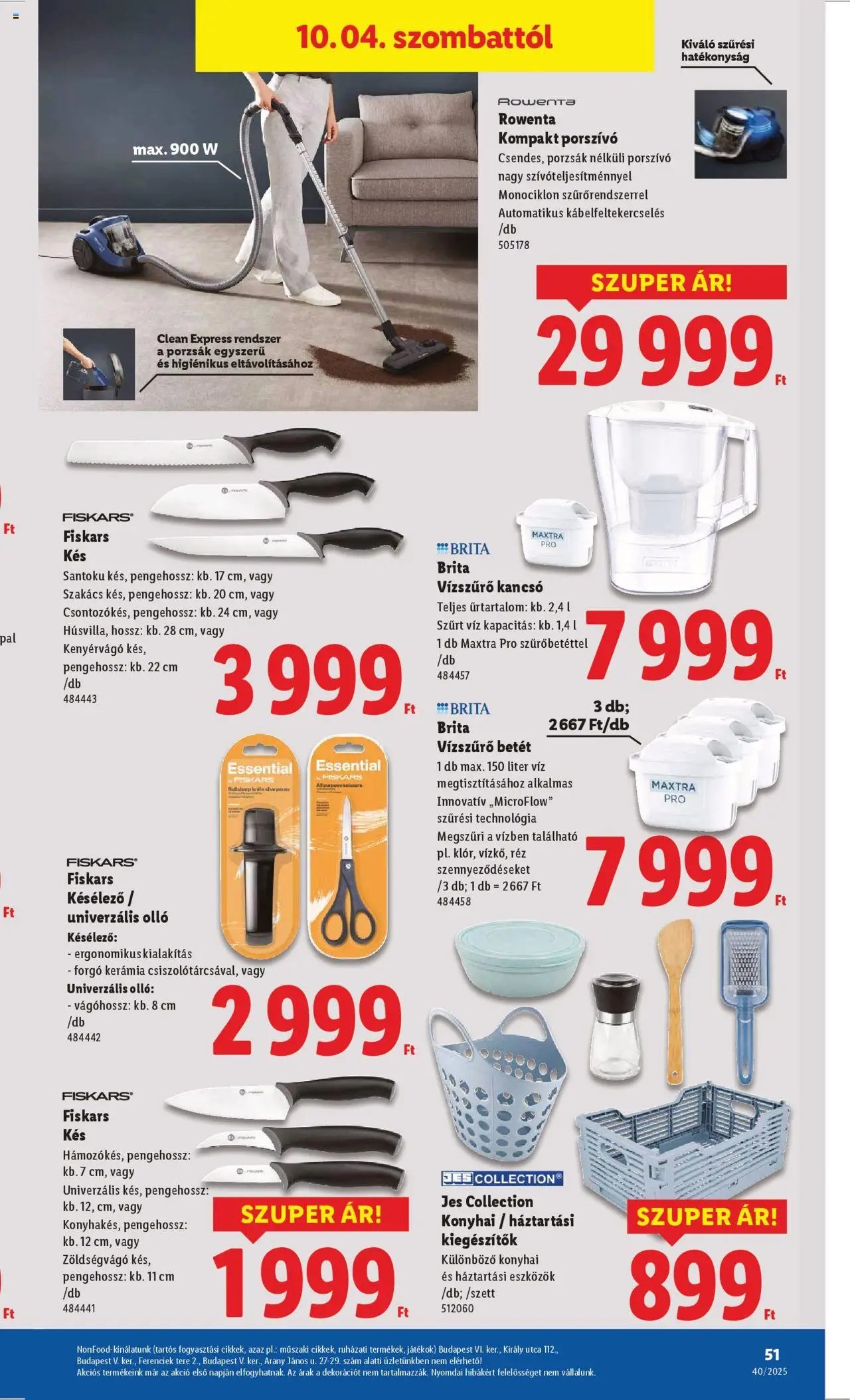 Lidl újság 2025.10.02. Akciós újság Lidl (2025-10-02 - 2025-10-08)