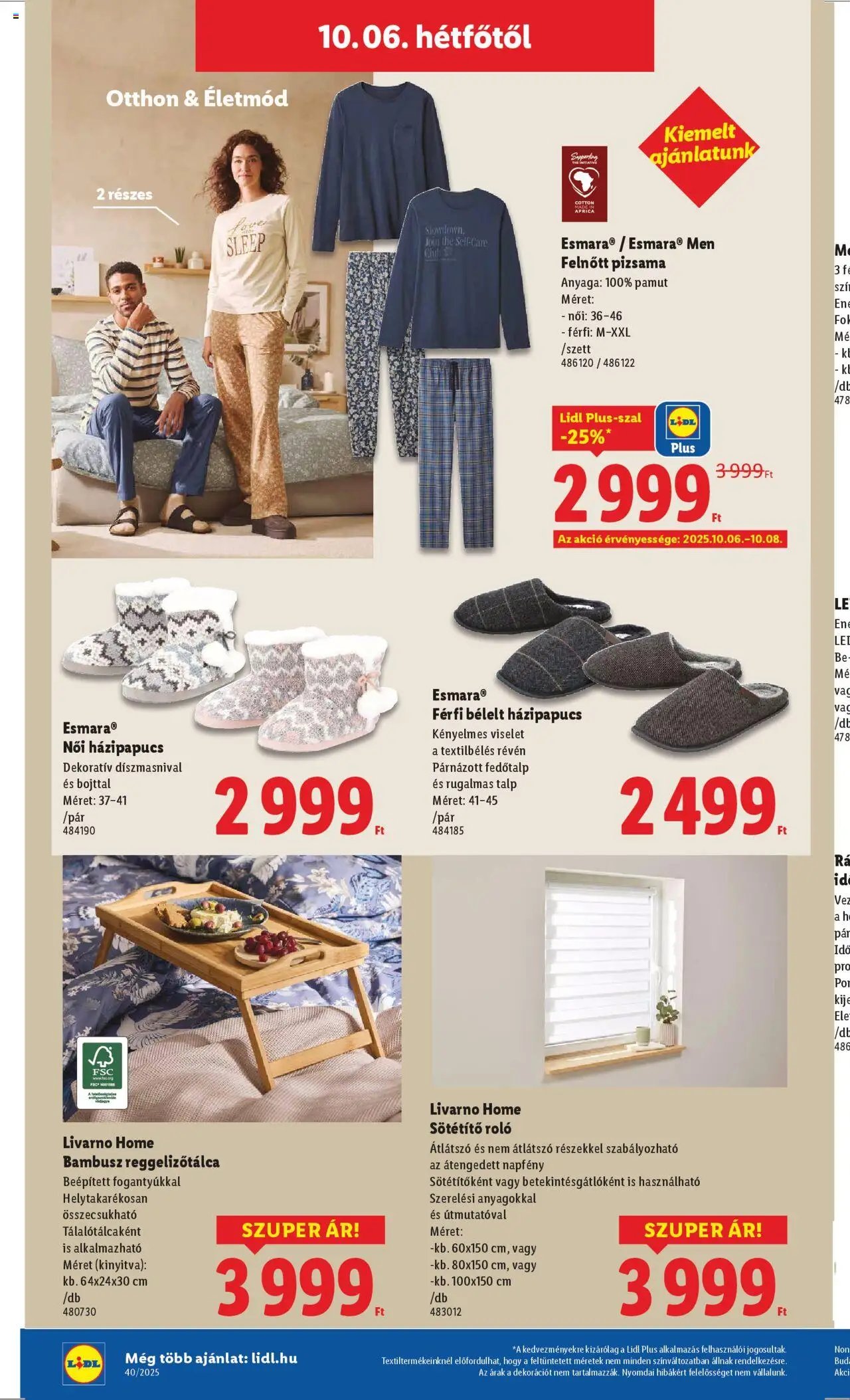 Lidl újság 2025.10.02. Akciós újság Lidl (2025-10-02 - 2025-10-08)