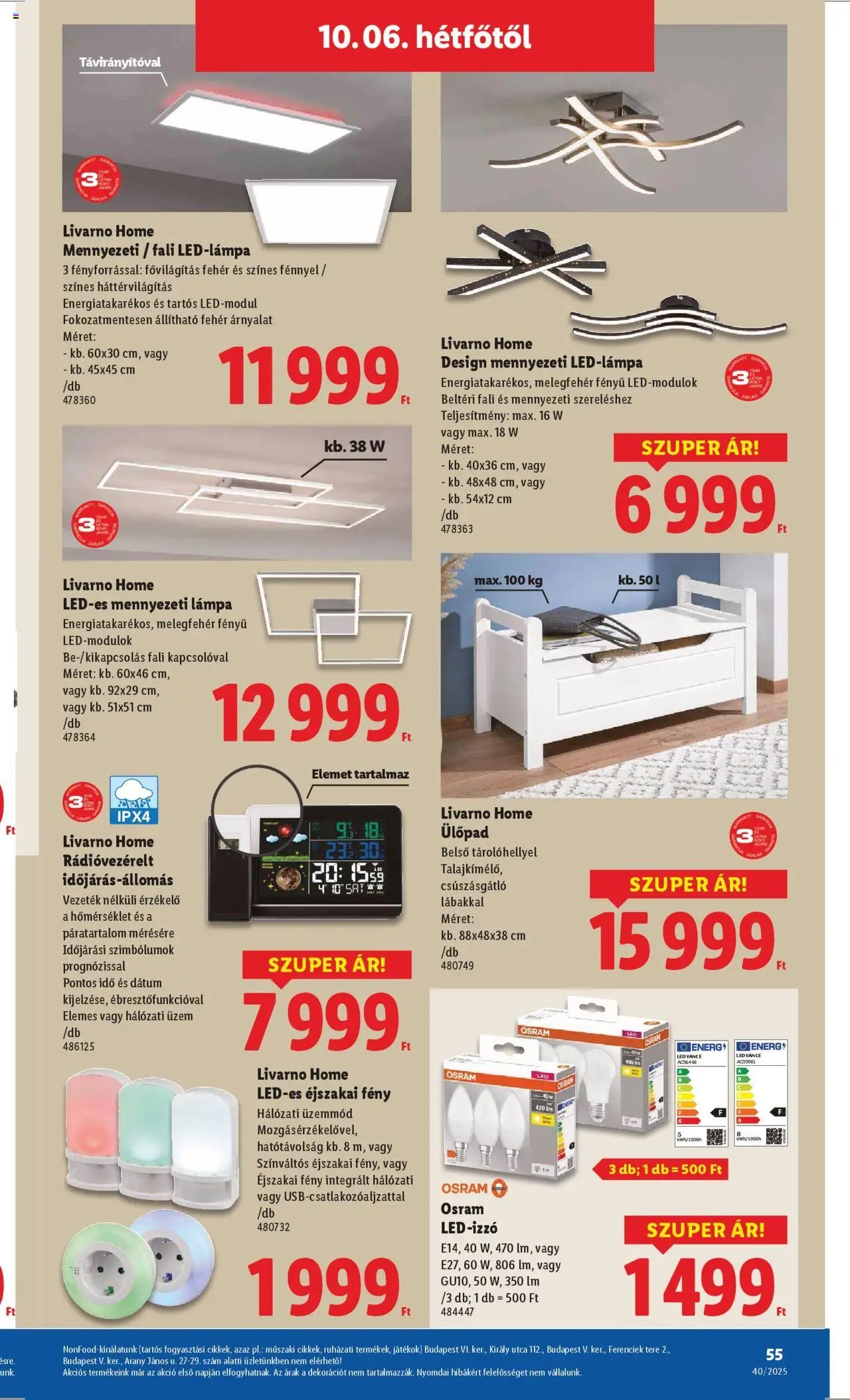 Lidl újság 2025.10.02. Akciós újság Lidl (2025-10-02 - 2025-10-08)