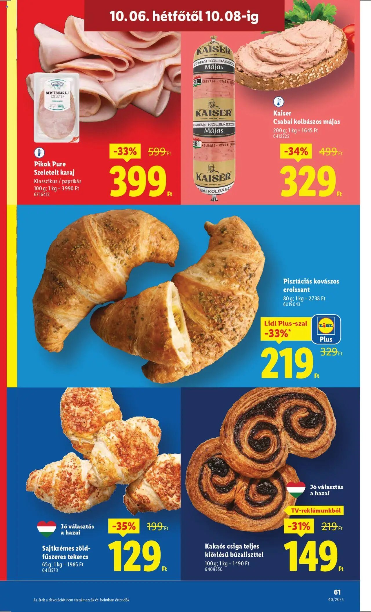 Lidl újság 2025.10.02. Akciós újság Lidl (2025-10-02 - 2025-10-08)