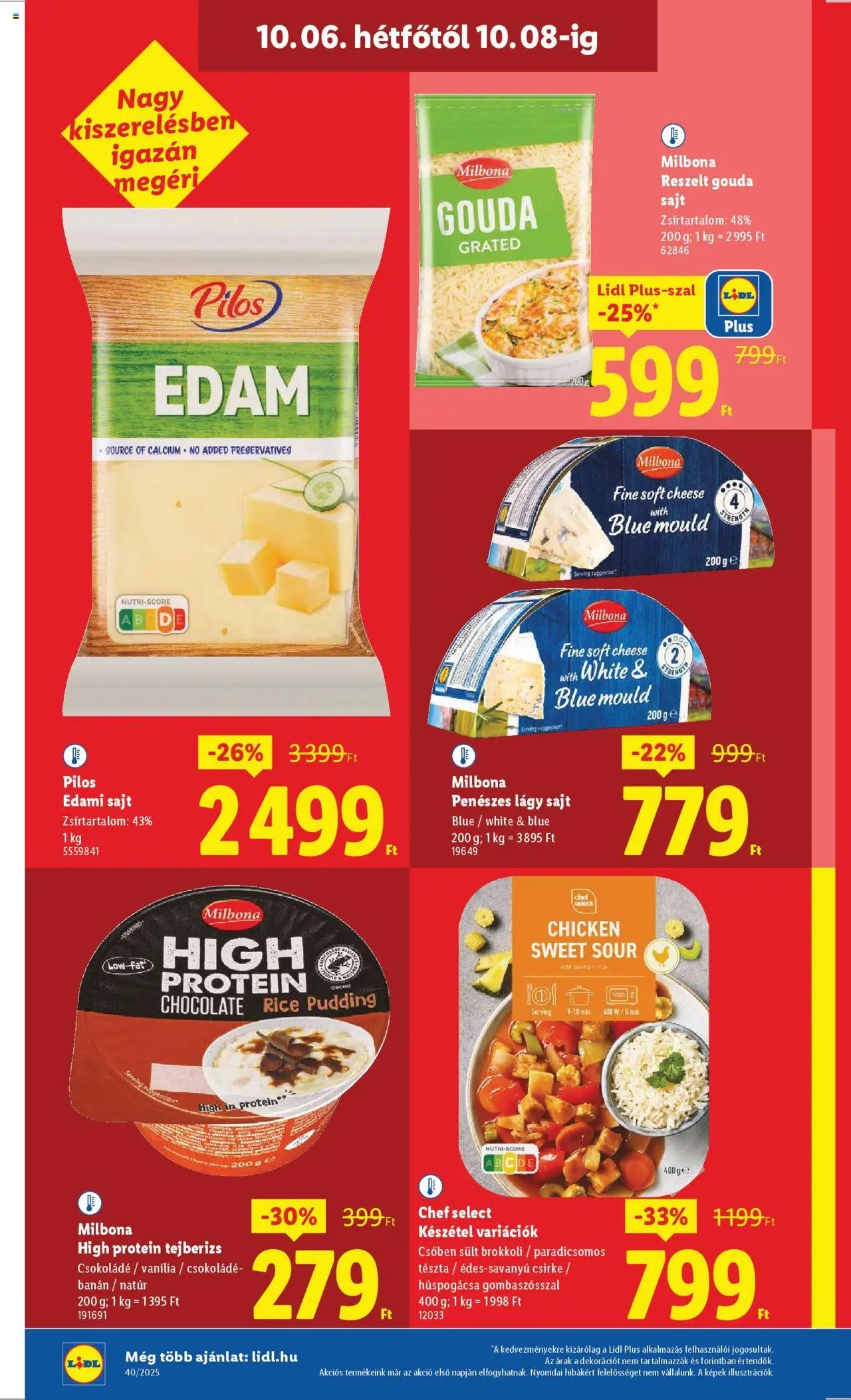 Lidl újság 2025.10.02. Akciós újság Lidl (2025-10-02 - 2025-10-08)