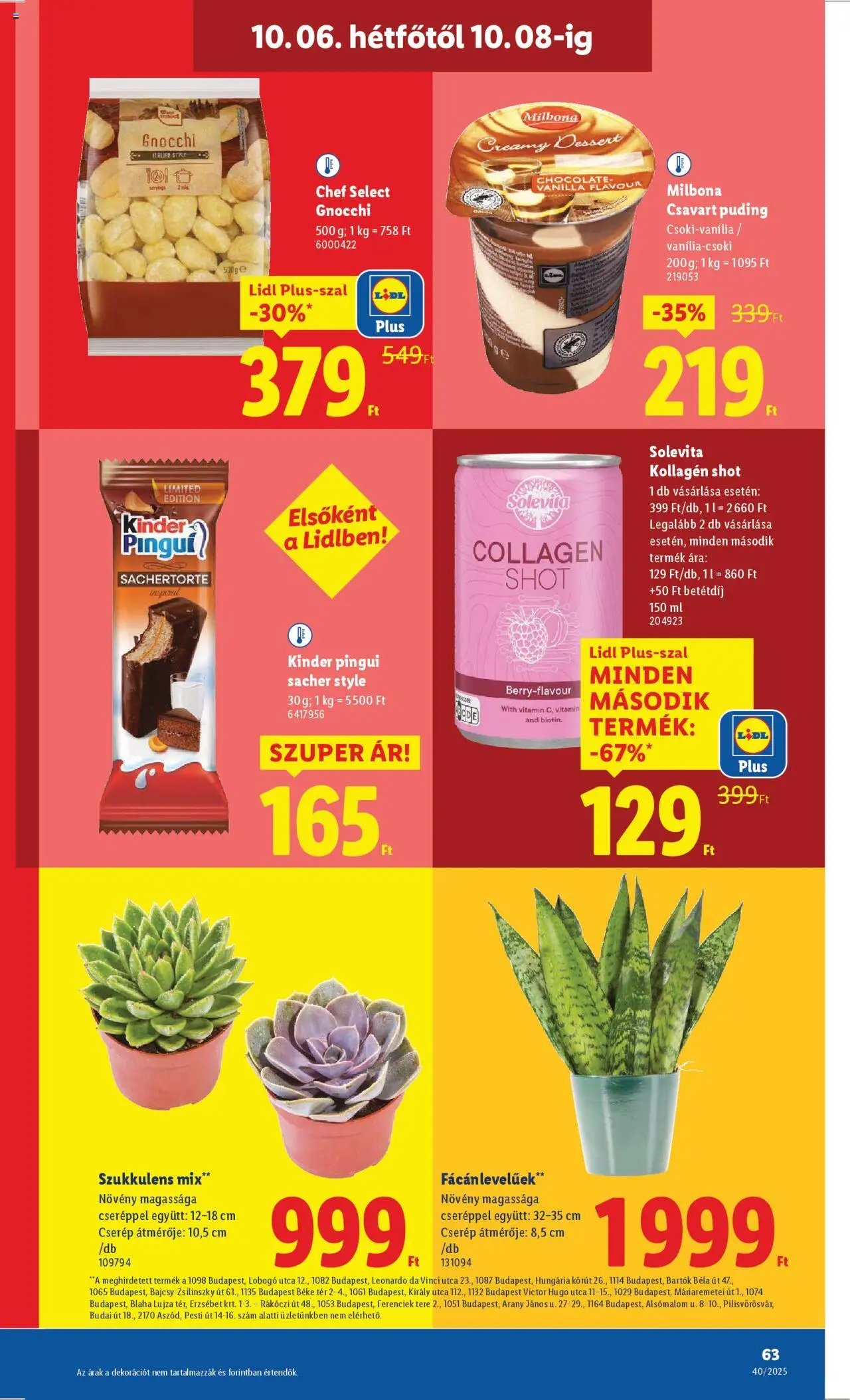 Lidl újság 2025.10.02. Akciós újság Lidl (2025-10-02 - 2025-10-08)
