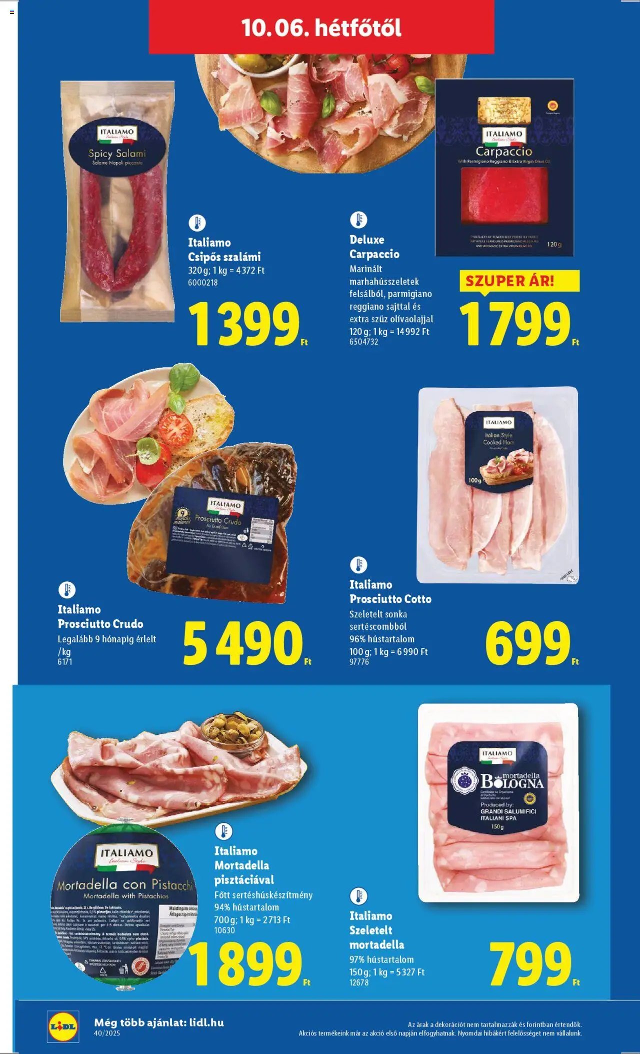 Lidl újság 2025.10.02. Akciós újság Lidl (2025-10-02 - 2025-10-08)