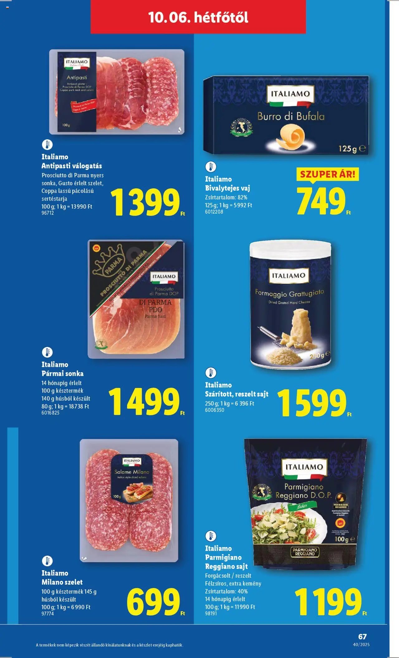 Lidl újság 2025.10.02. Akciós újság Lidl (2025-10-02 - 2025-10-08)