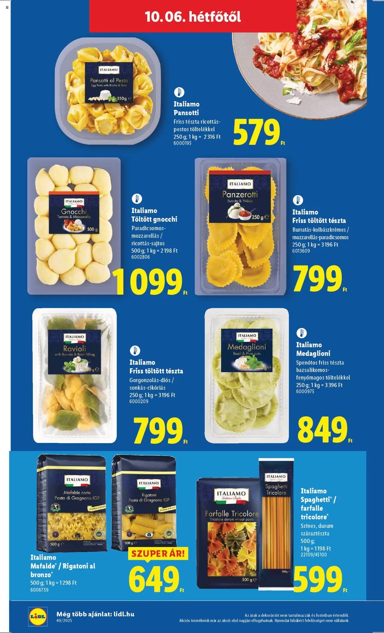 Lidl újság 2025.10.02. Akciós újság Lidl (2025-10-02 - 2025-10-08)