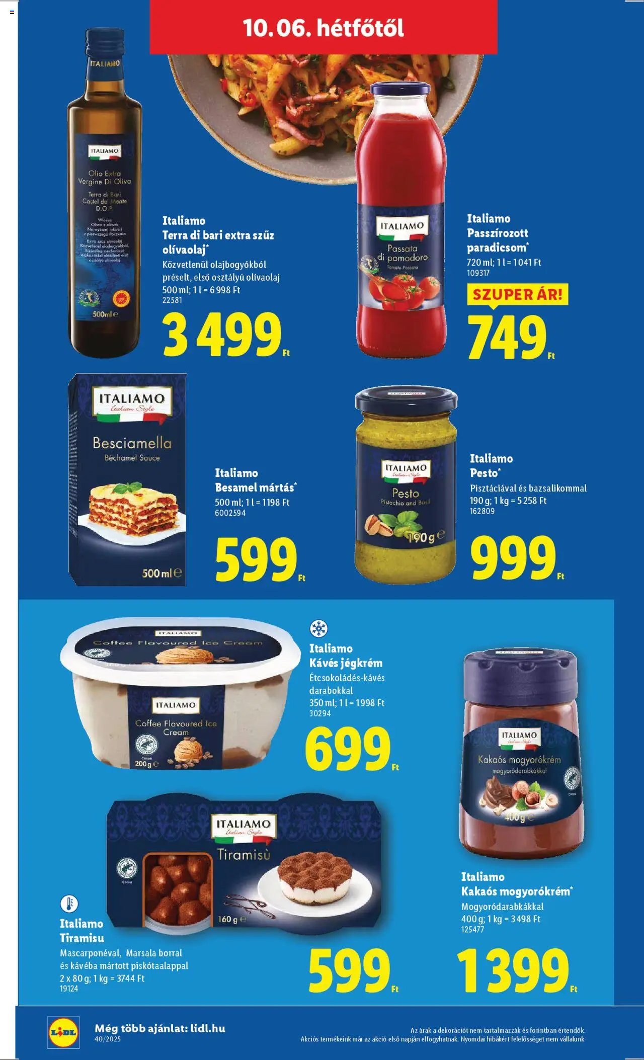 Lidl újság 2025.10.02. Akciós újság Lidl (2025-10-02 - 2025-10-08)