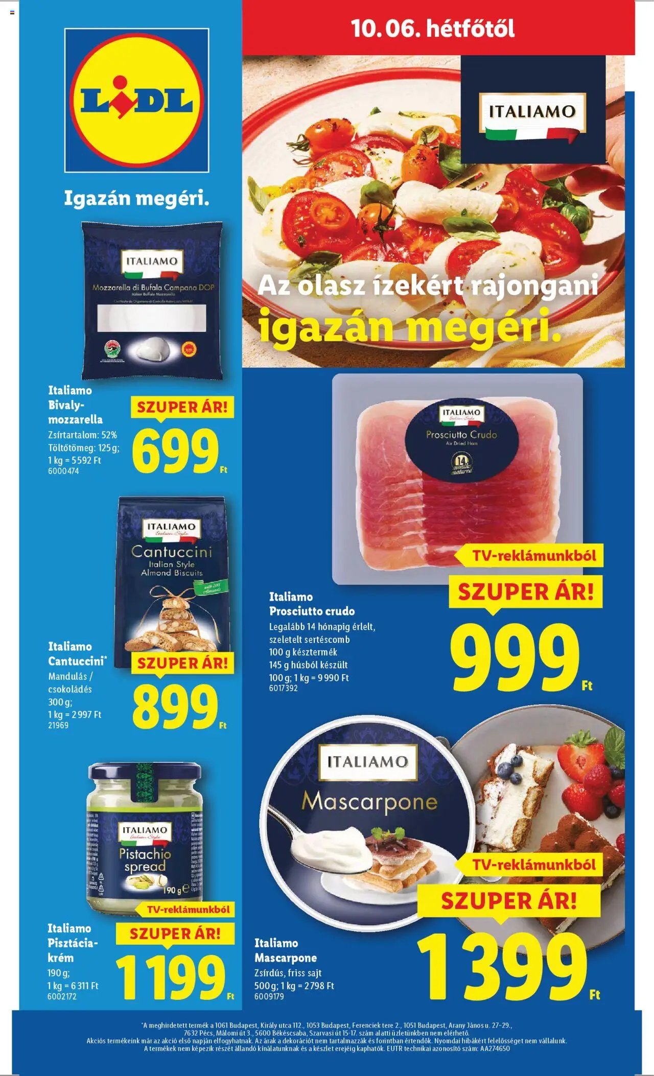 Lidl újság 2025.10.02. Akciós újság Lidl (2025-10-02 - 2025-10-08)