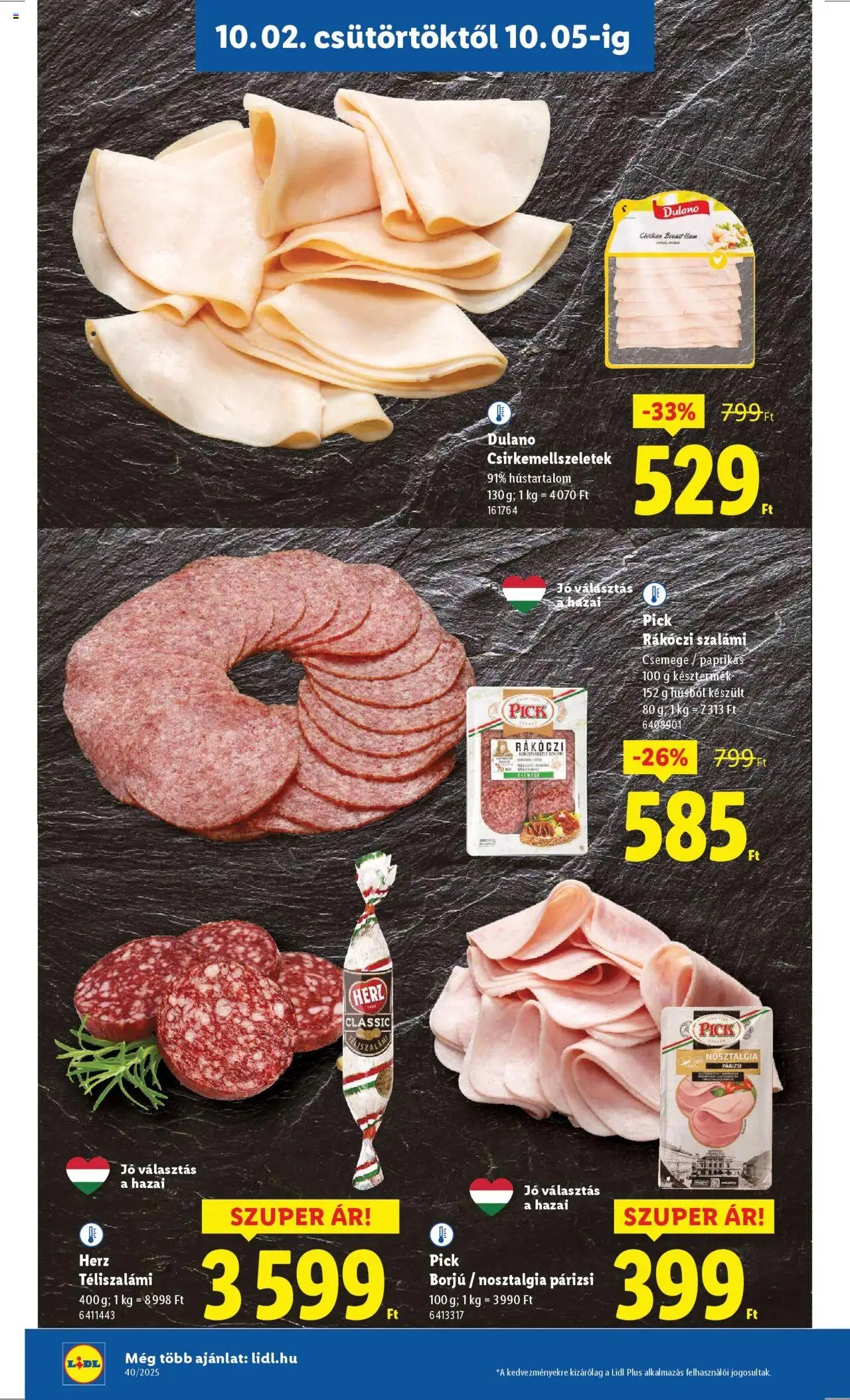Lidl újság 2025.10.02. Akciós újság Lidl (2025-10-02 - 2025-10-08)