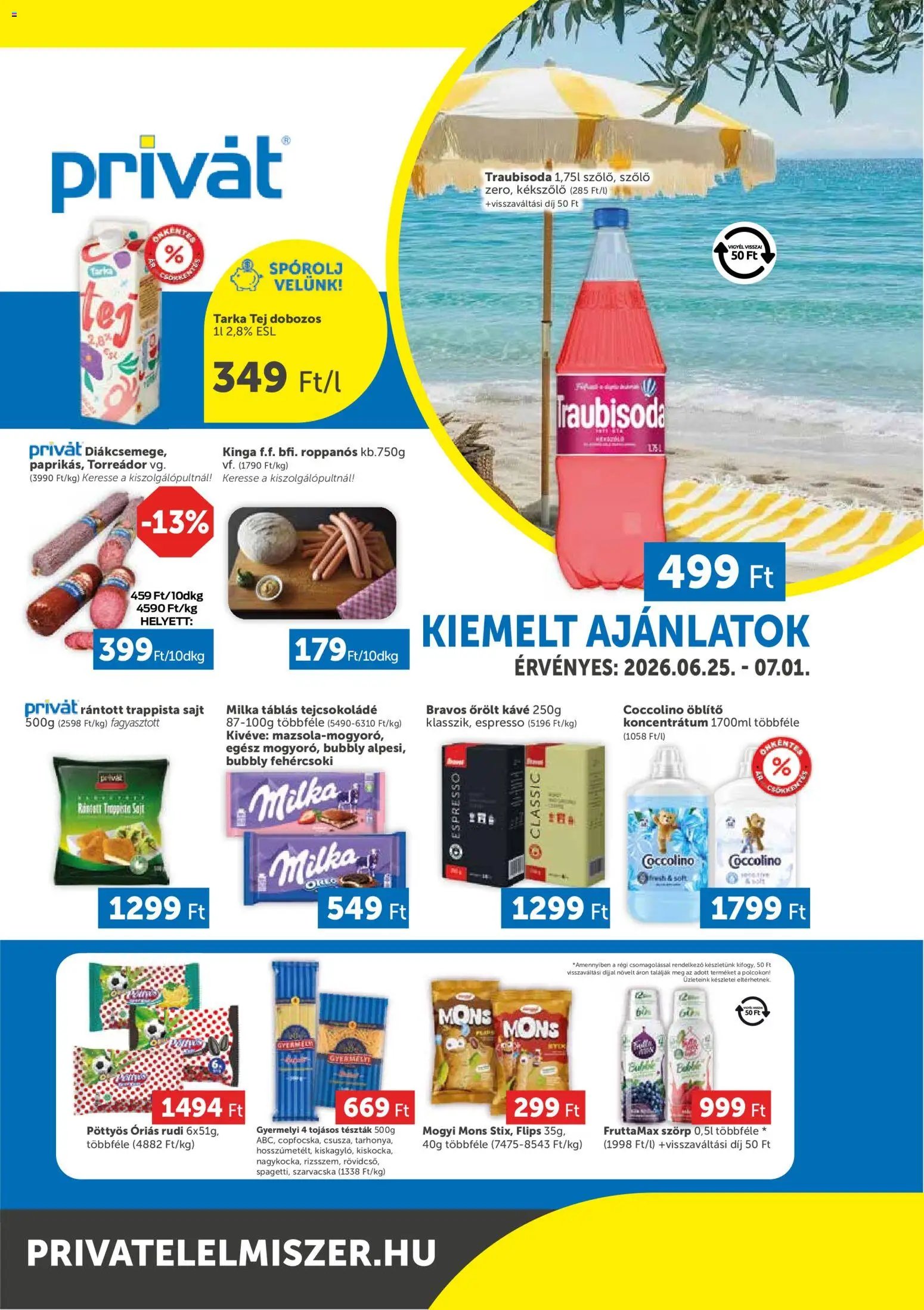 PRIVÁT újság 2026.06.25. PRIVÁT Déli vármegyék