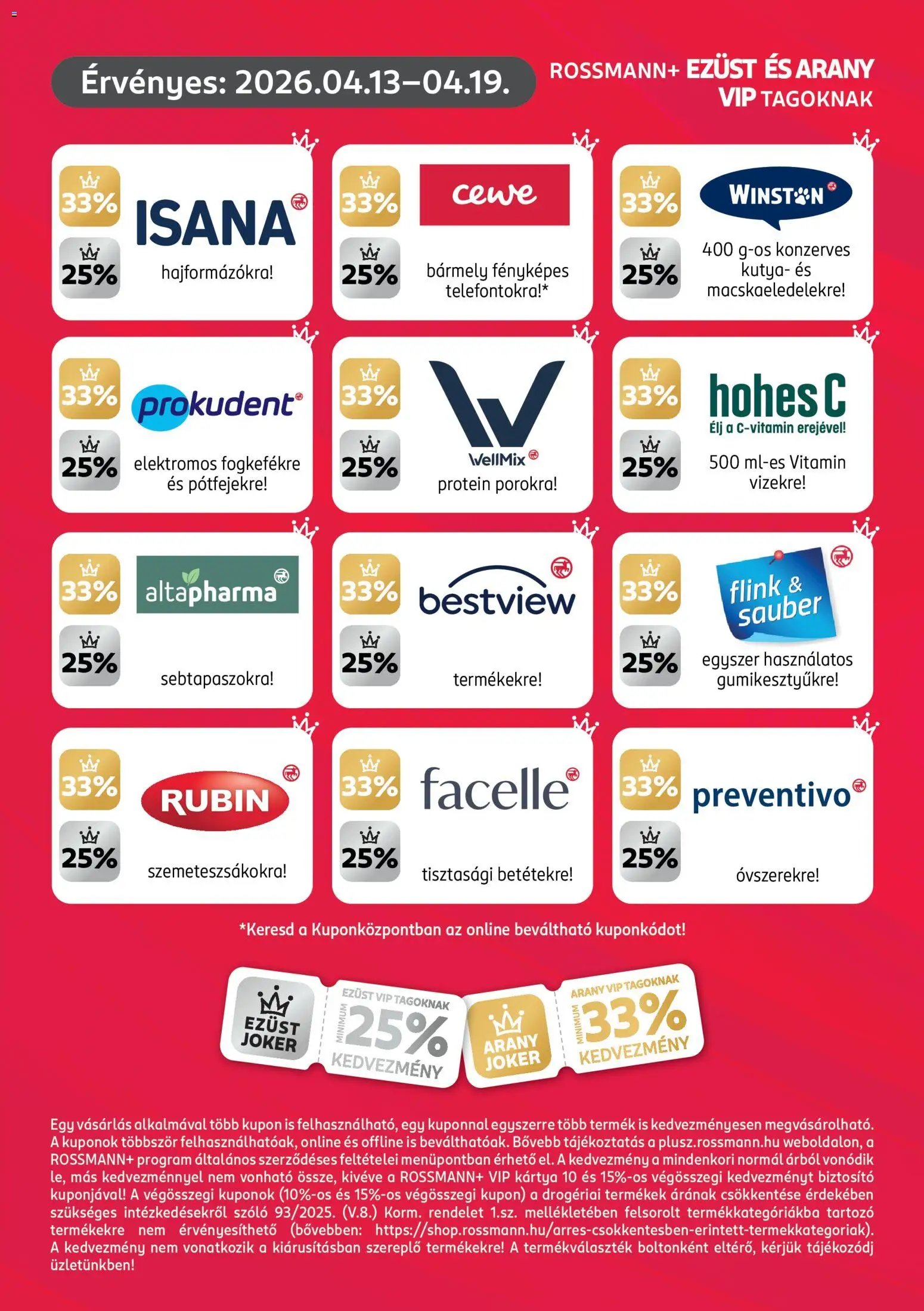 Rossmann újság 2026.04.13. Rossmann Szórólap (2026-04-13 - 2026-04-19)