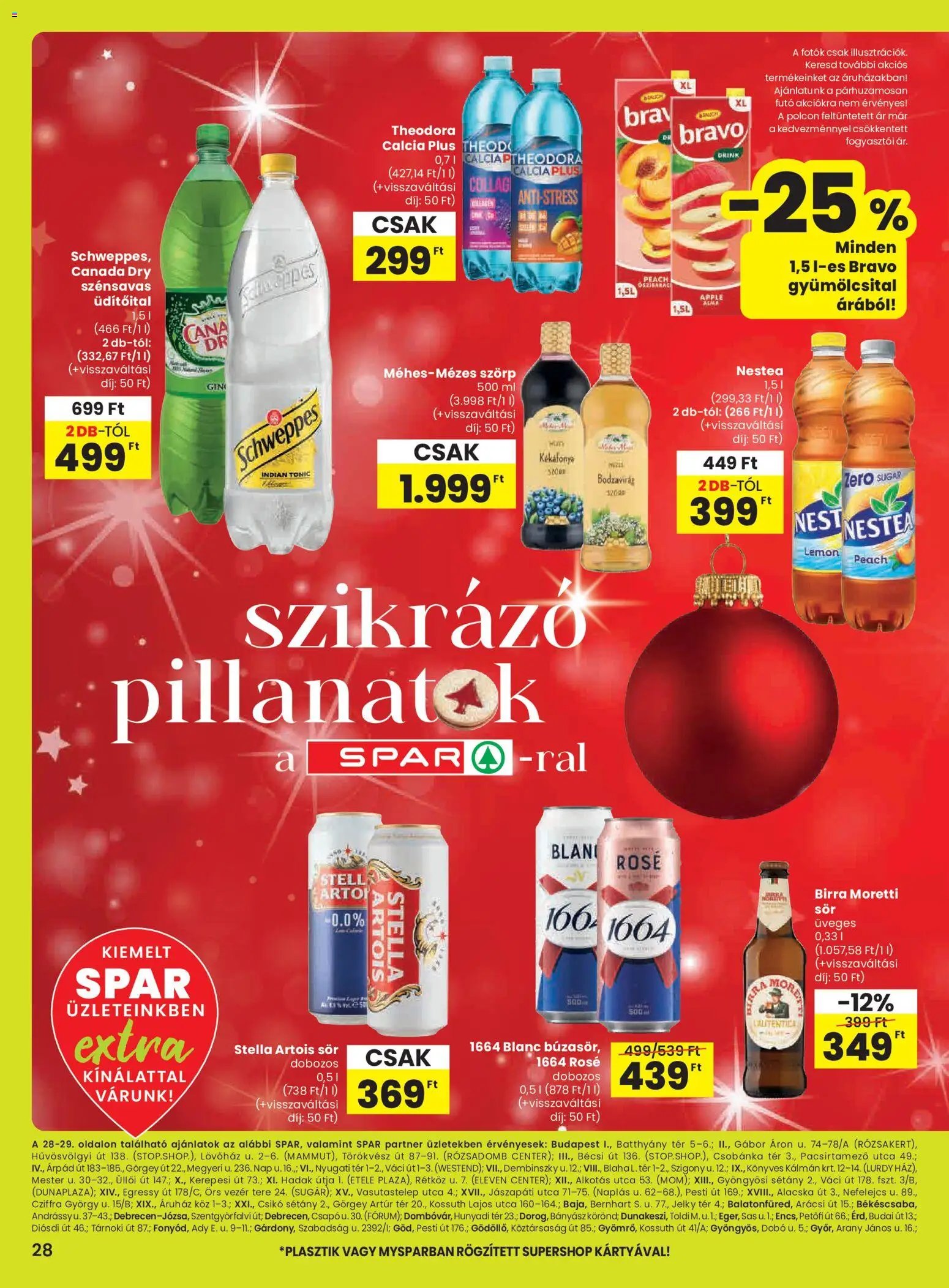 Spar újság 2025.12.18. Extra ajánlat (2025-12-18 - 2025-12-27)